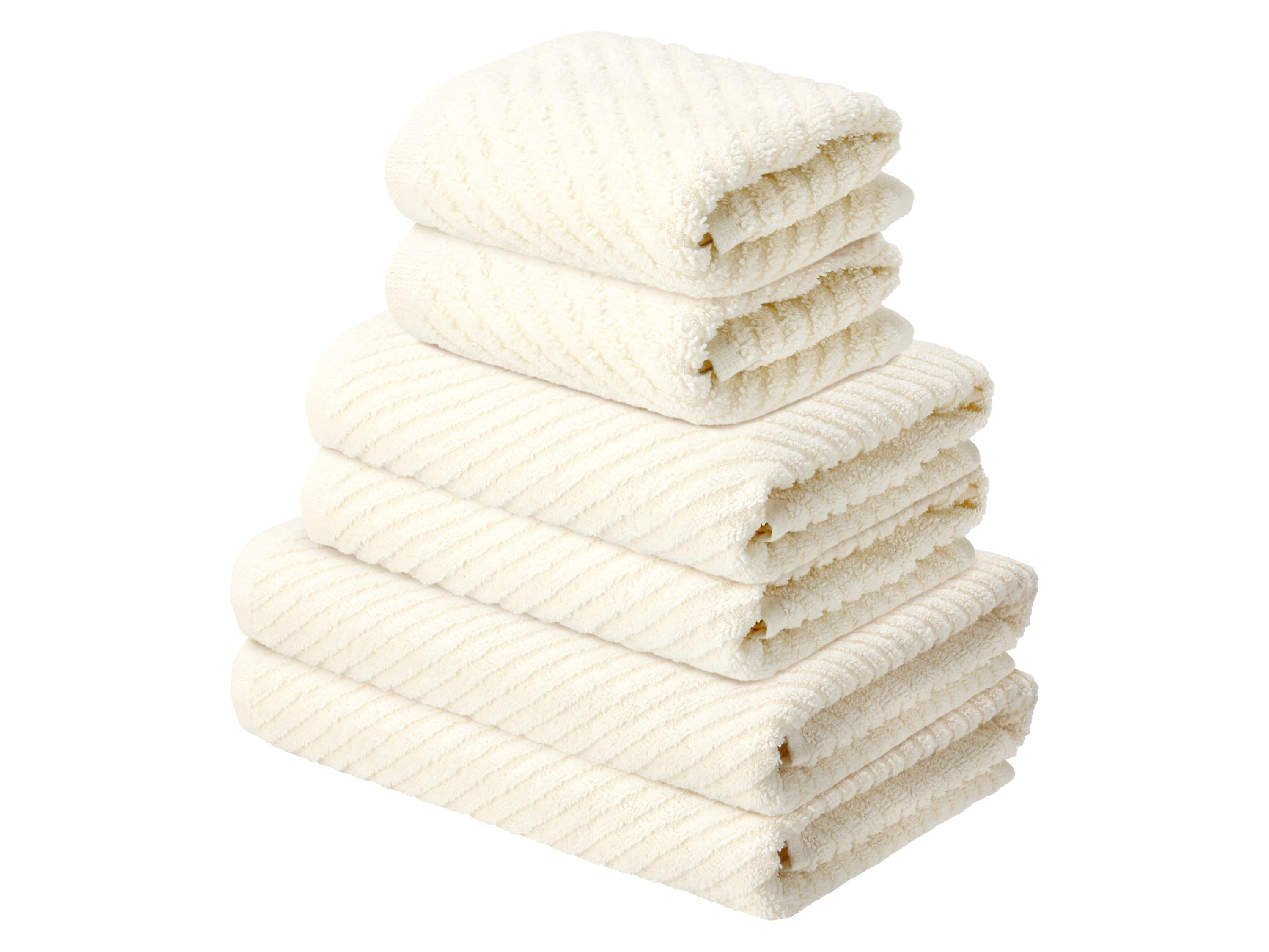 LIVARNO® Súprava froté uterákov, 6-dielna (béžová) 1