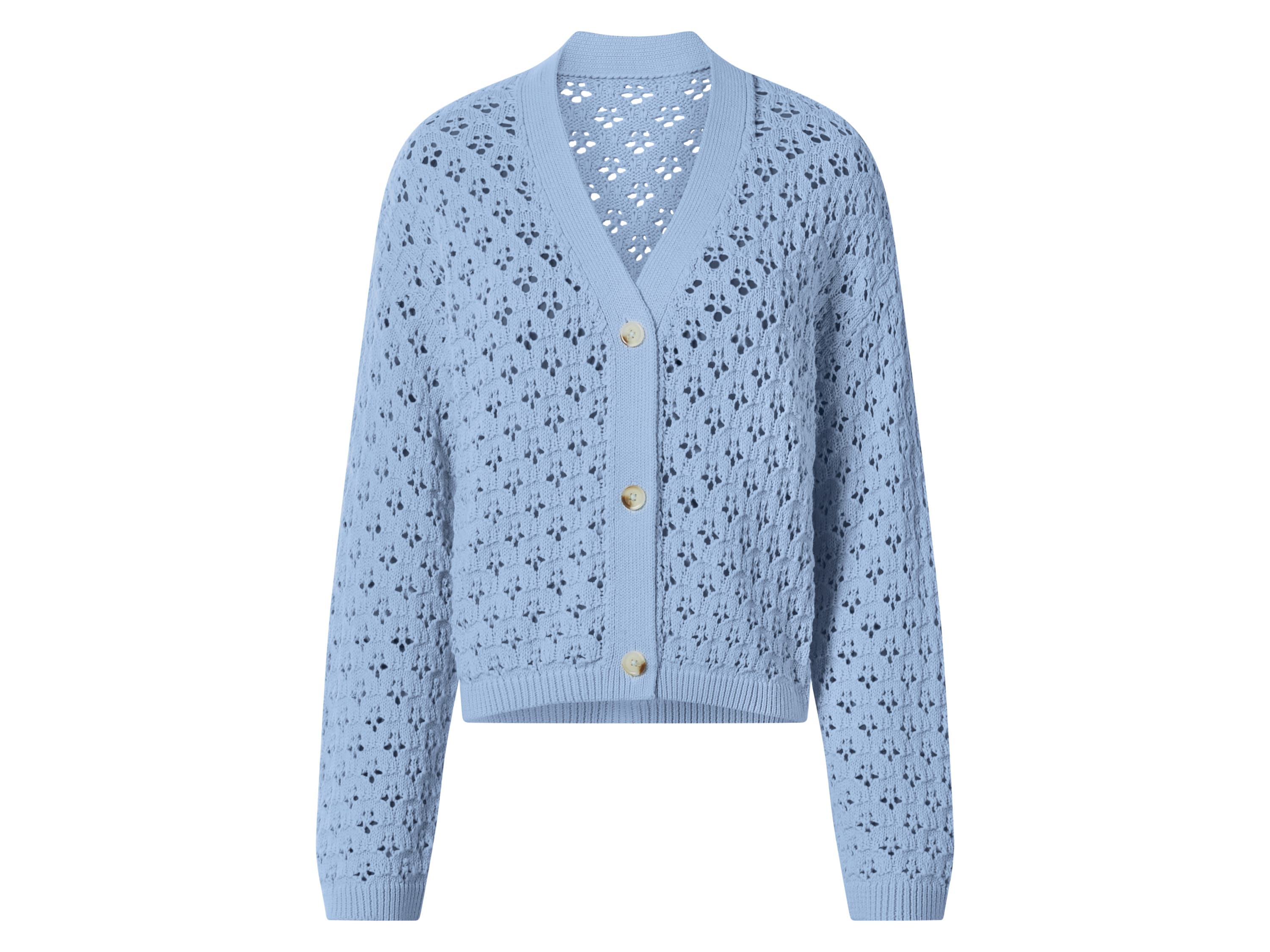 ESMARA® Dámsky kardigán (modrá, XS (32/34)) 1