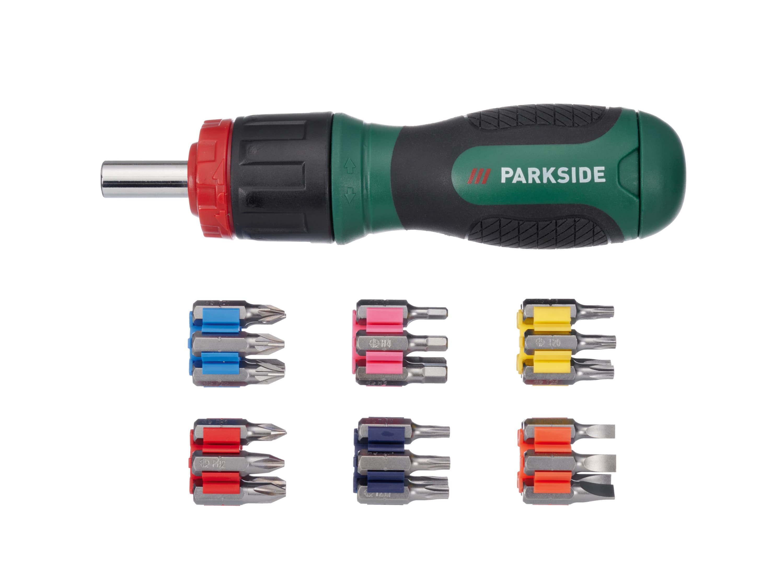 PARKSIDE® Račňový skrutkovač s bitmi 1