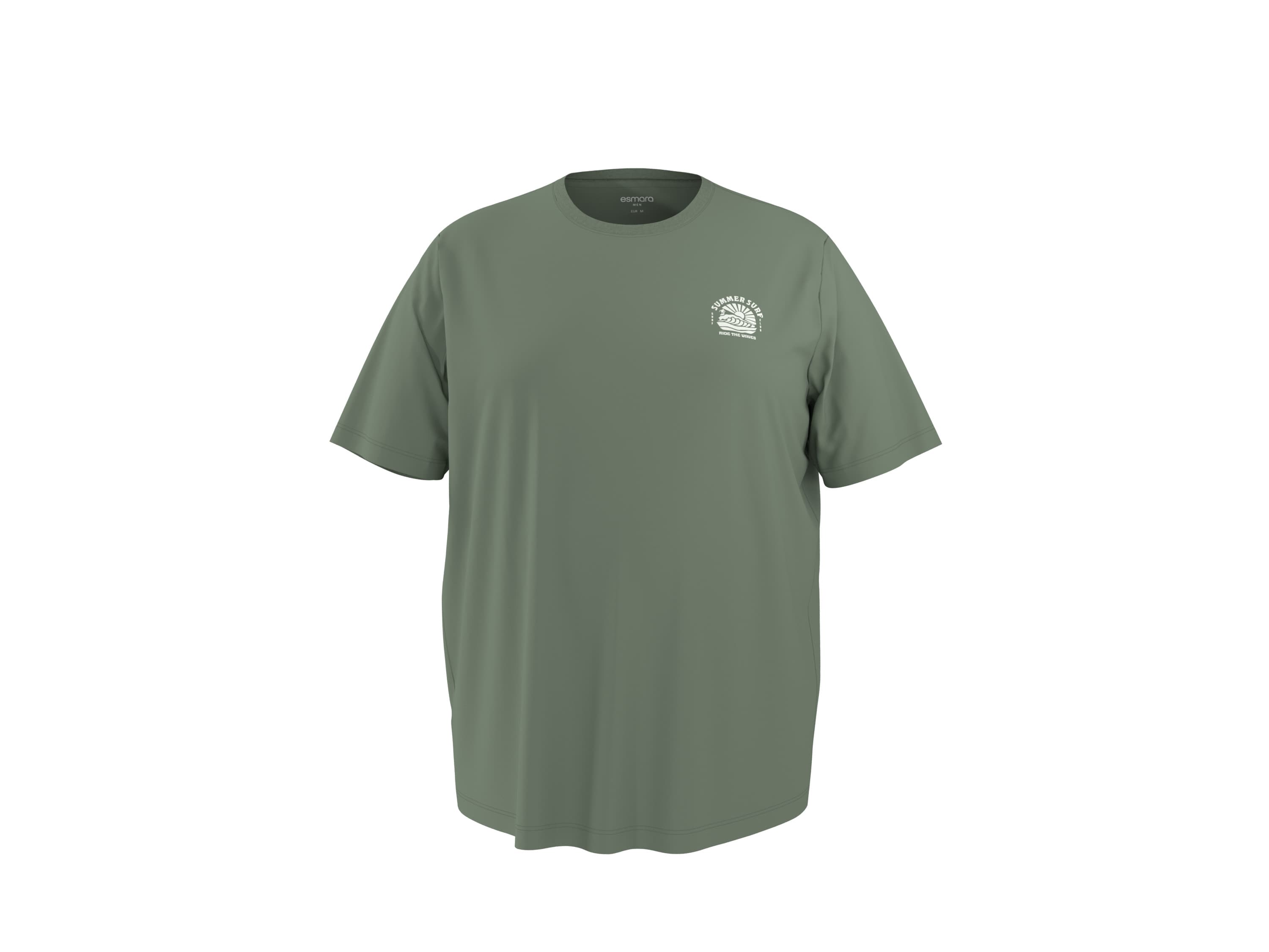 esmara Men Pánske tričko XXL (zelená, 4XL (68/70))