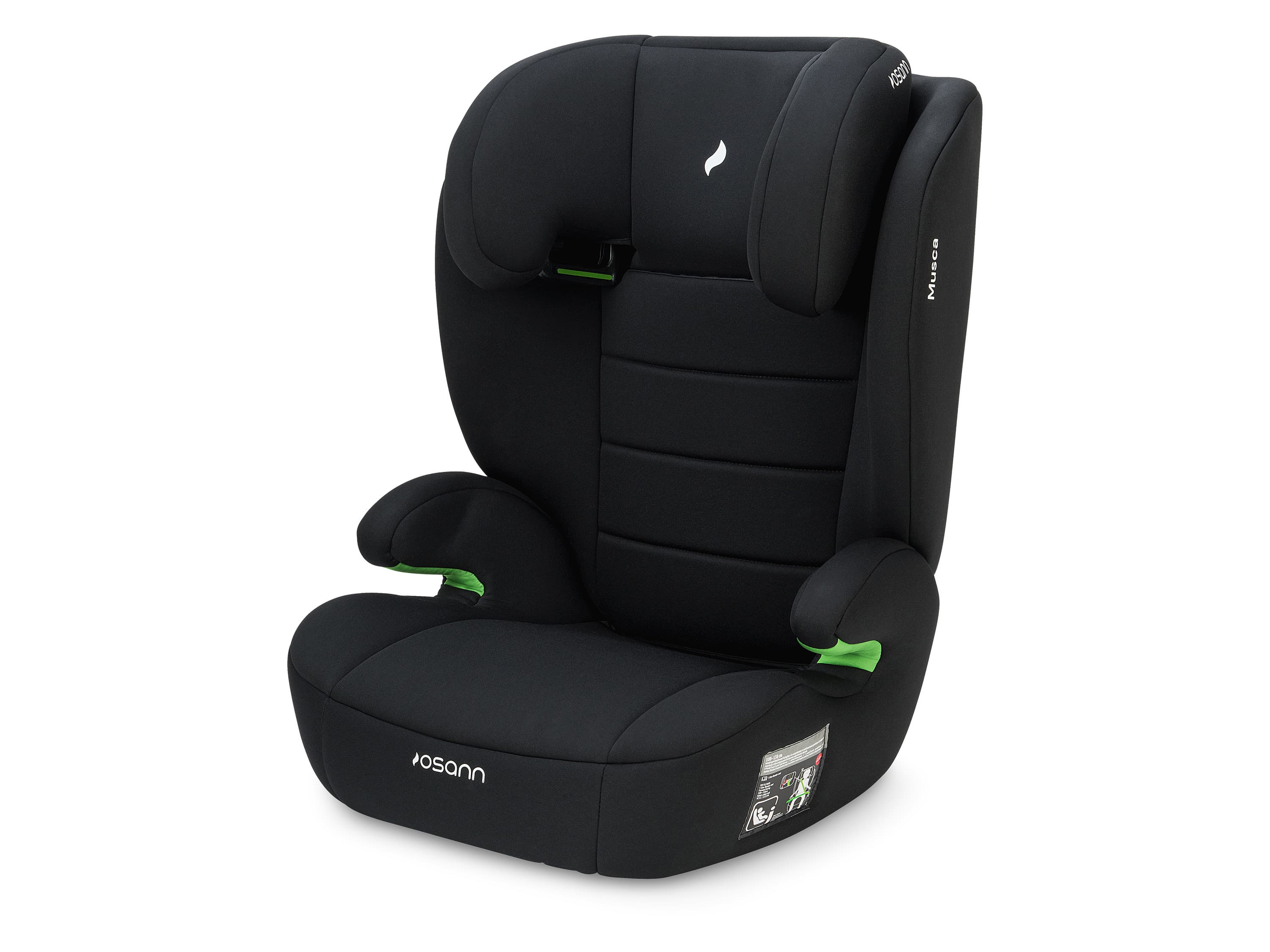 Osann Detská autosedačka Musca (čierna) 1