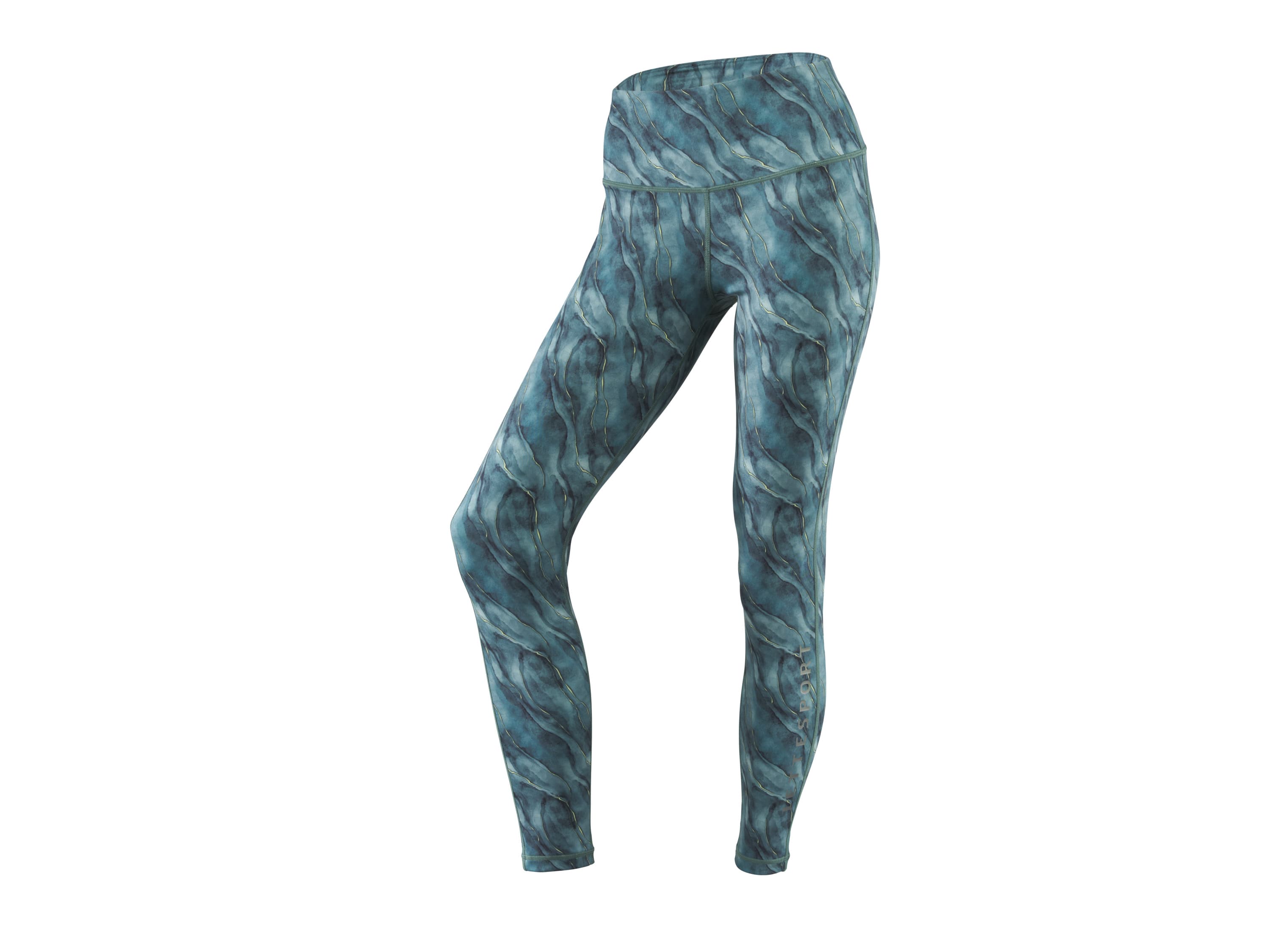 Crivit by Jette Sport Dámske funkčné legíny Premium (vzor/modrá, S (36/38))