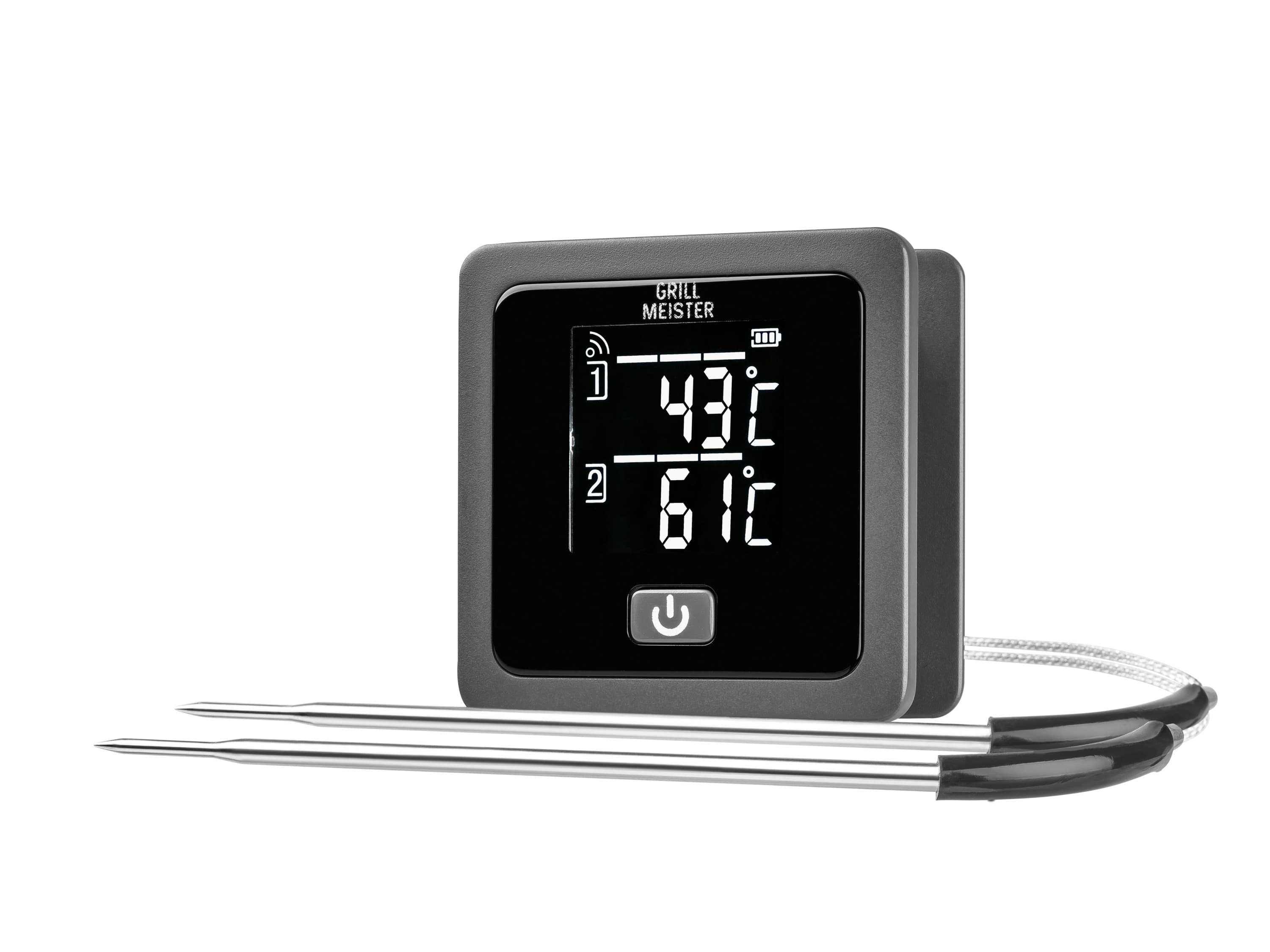 GRILLMEISTER Bezdrôtový teplomer na gril (Bluetooth GTGT 2.4 A2)