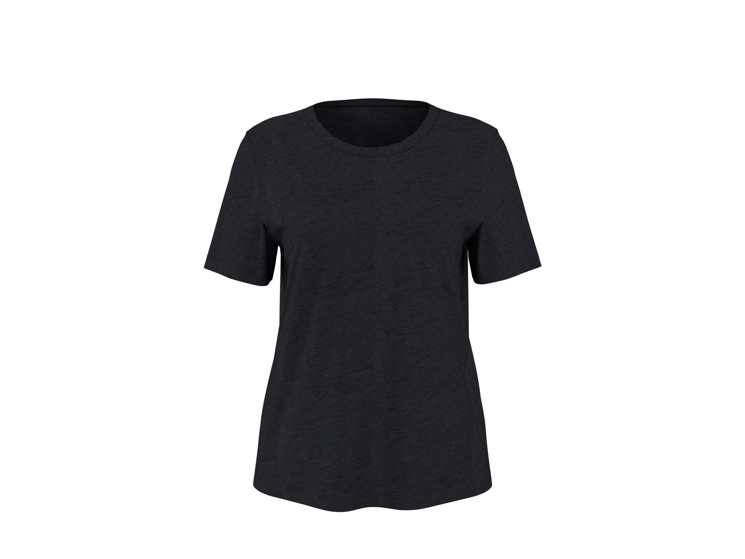 esmara® Dámske ľanové tričko Premium (čierna, S (36/38)) 1