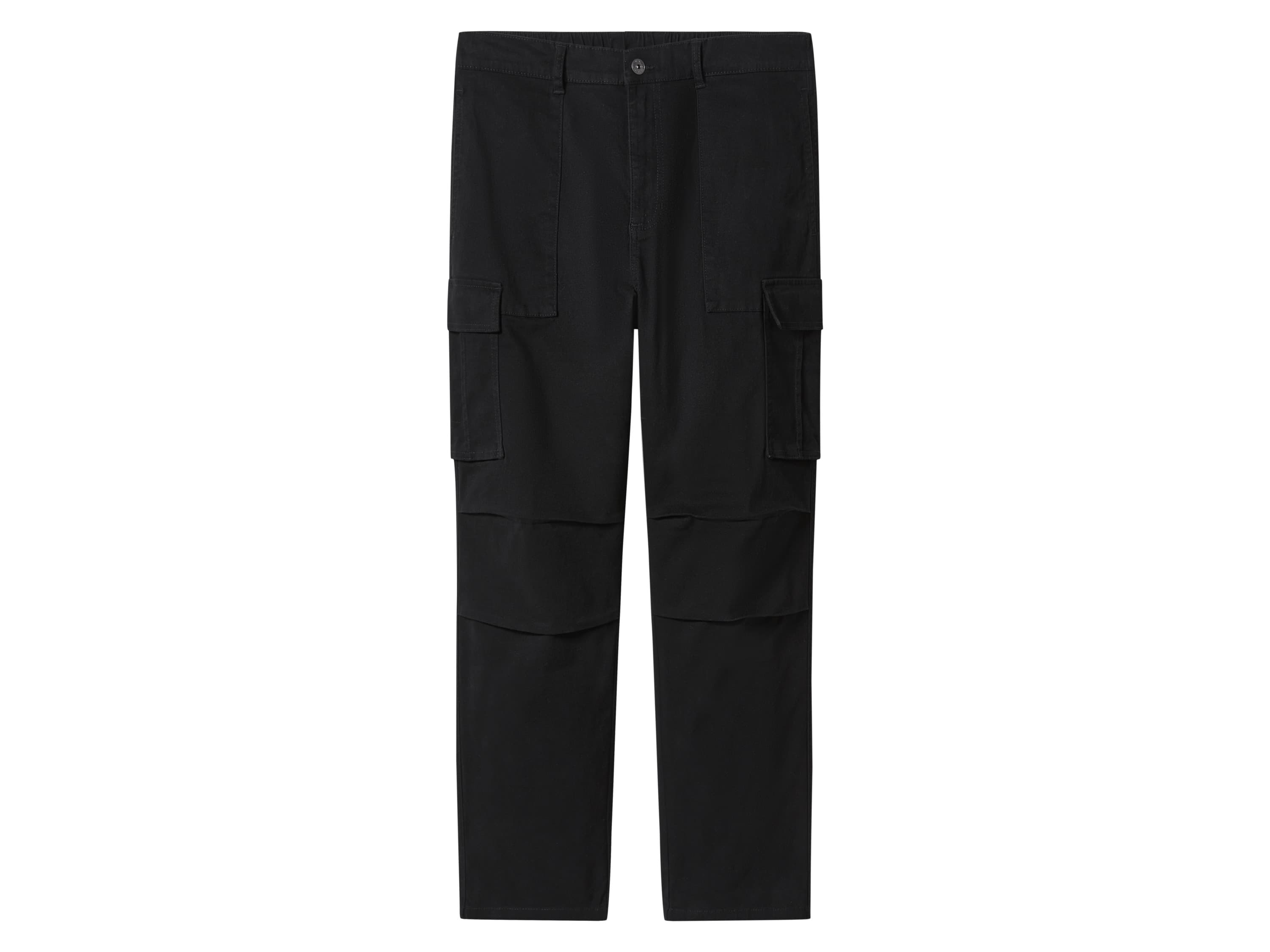 esmara Men Pánske cargo nohavice (čierna, S (44/46)) 1