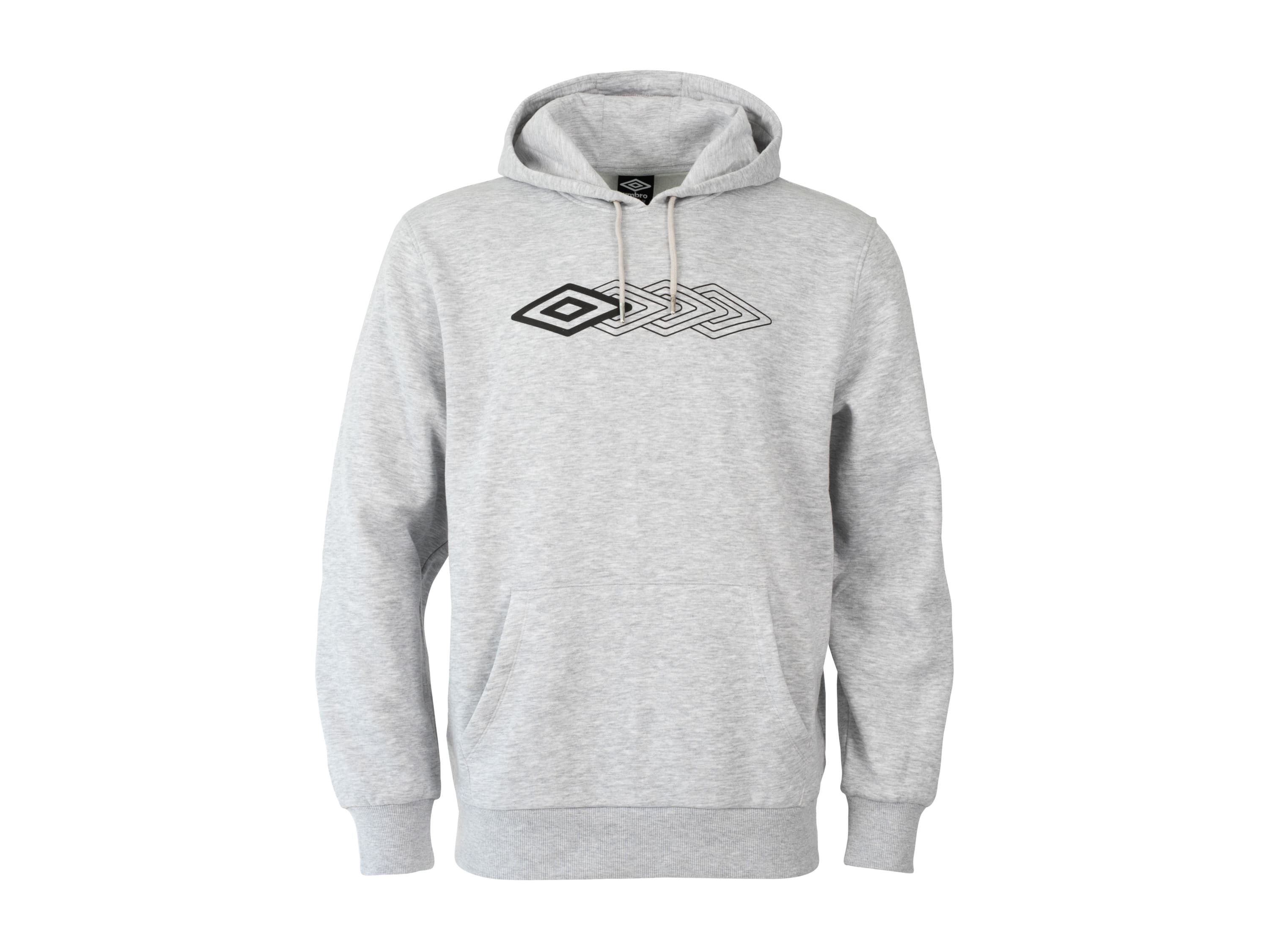 UMBRO Pánska mikina s kapucňou (sivá, M) 1