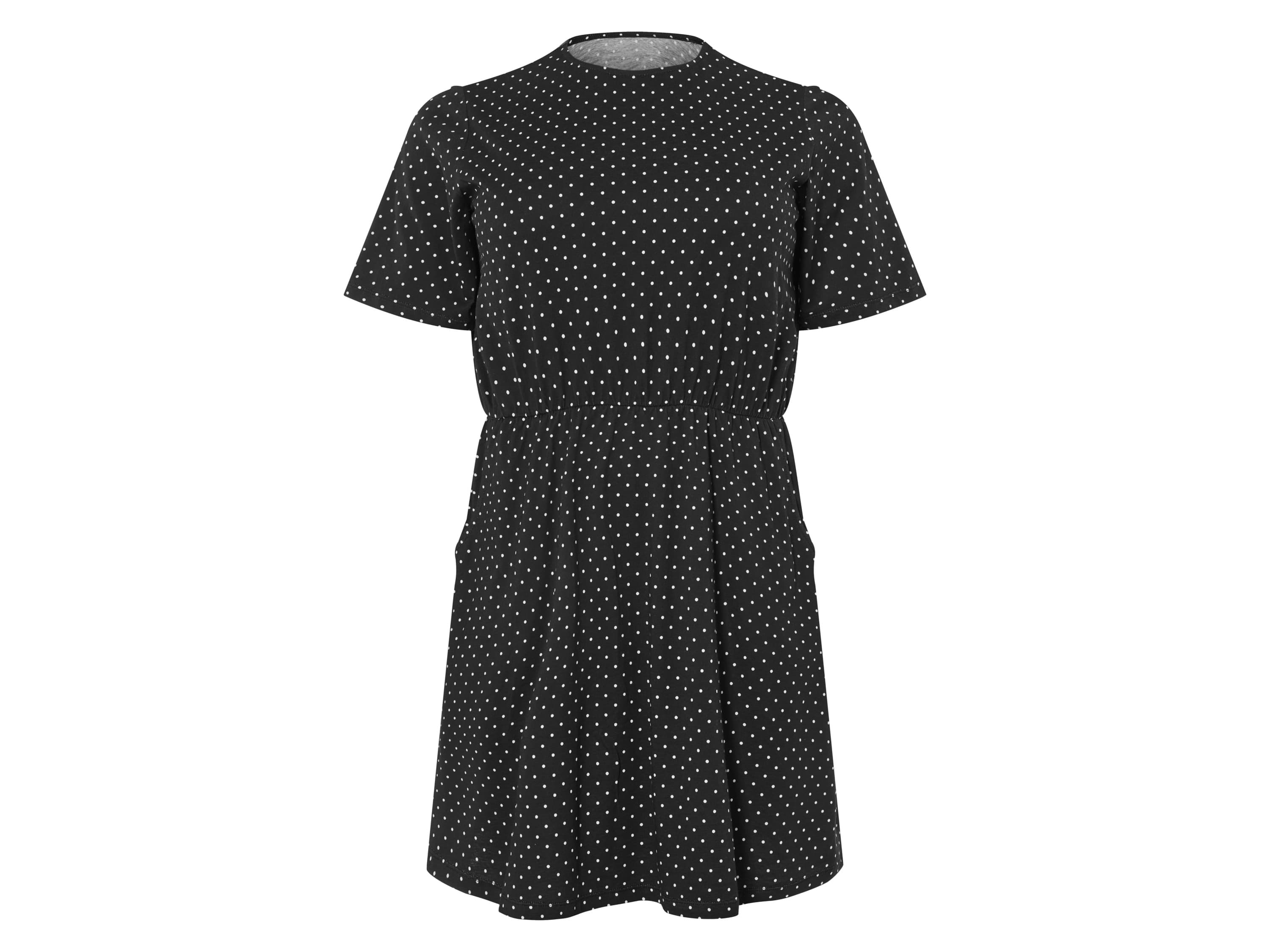 esmara® Dámske šaty XXL (vzor/čierna, XL (48/50))
