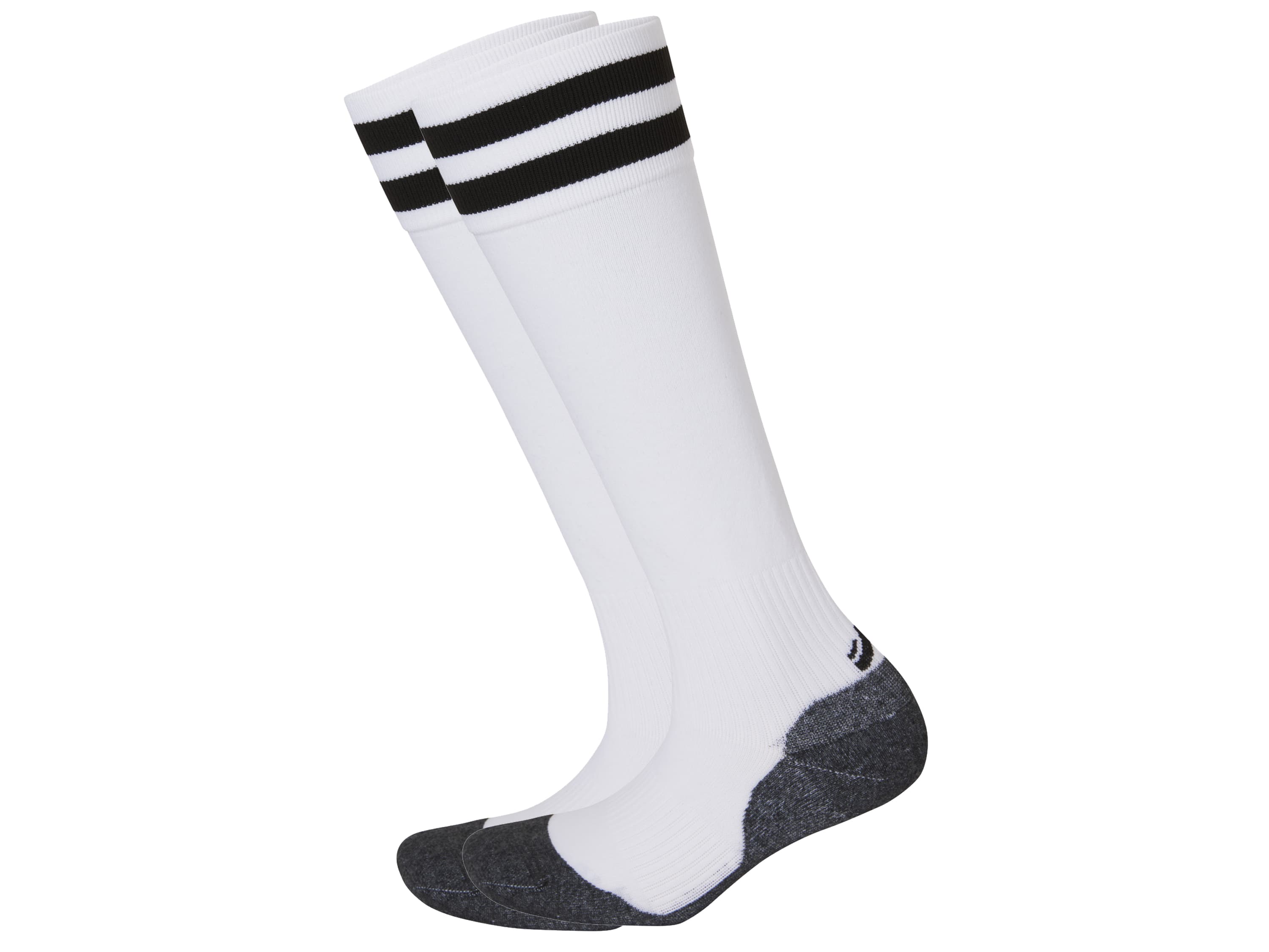 CRIVIT Dámske/pánske štulpne na futbal Premium (biela, 39/42) 1