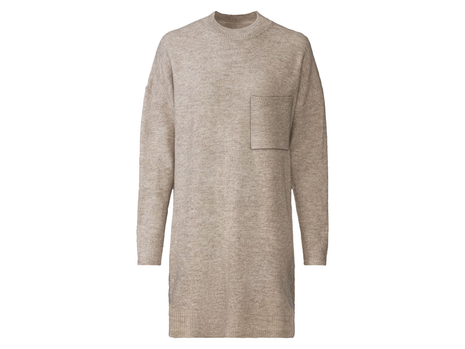 esmara® Dámske pletené šaty (S (36/38), béžová) 1