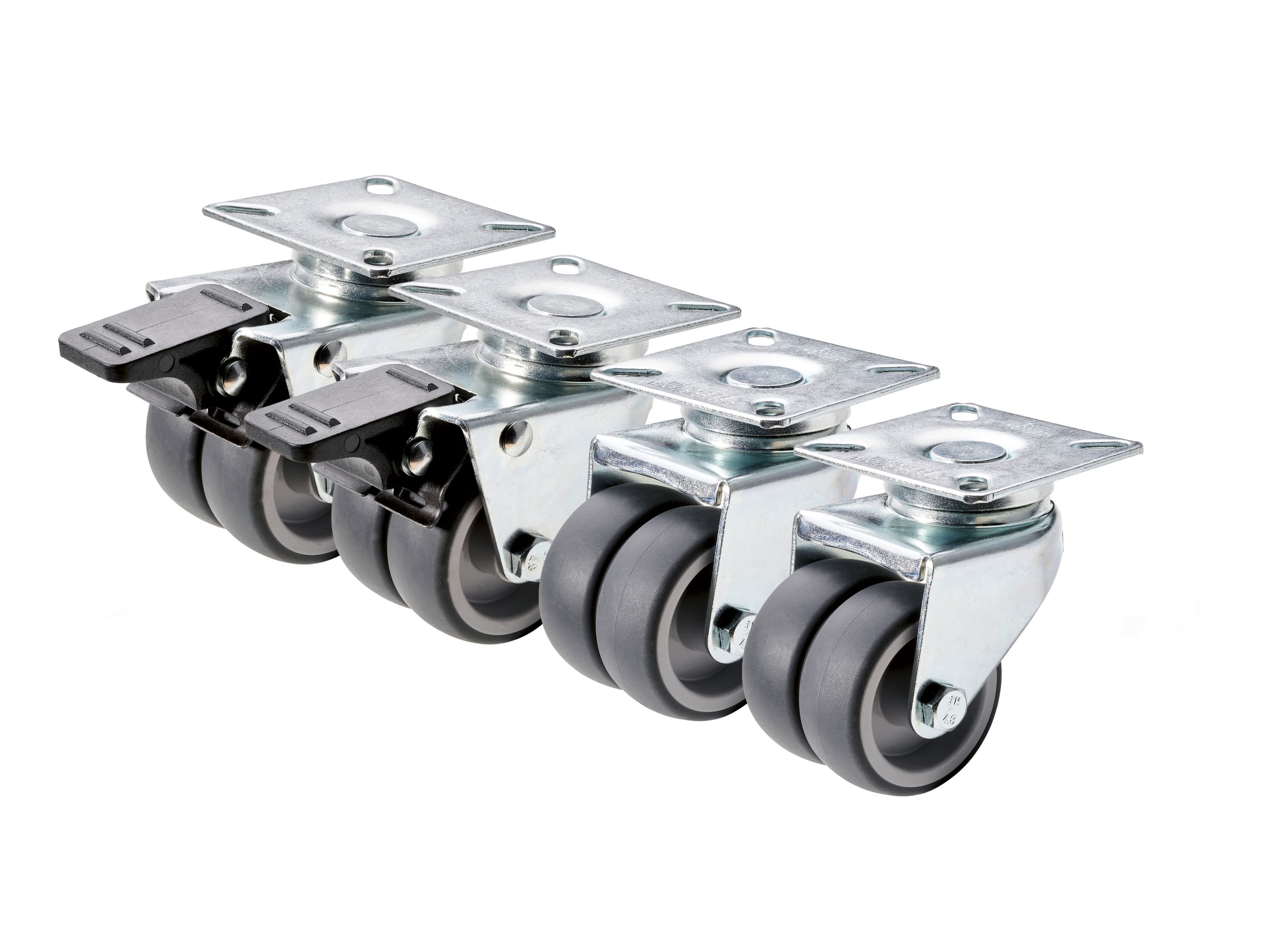 PARKSIDE® Transportné kolieska (dvojité kolieska, 4 kusy) 1