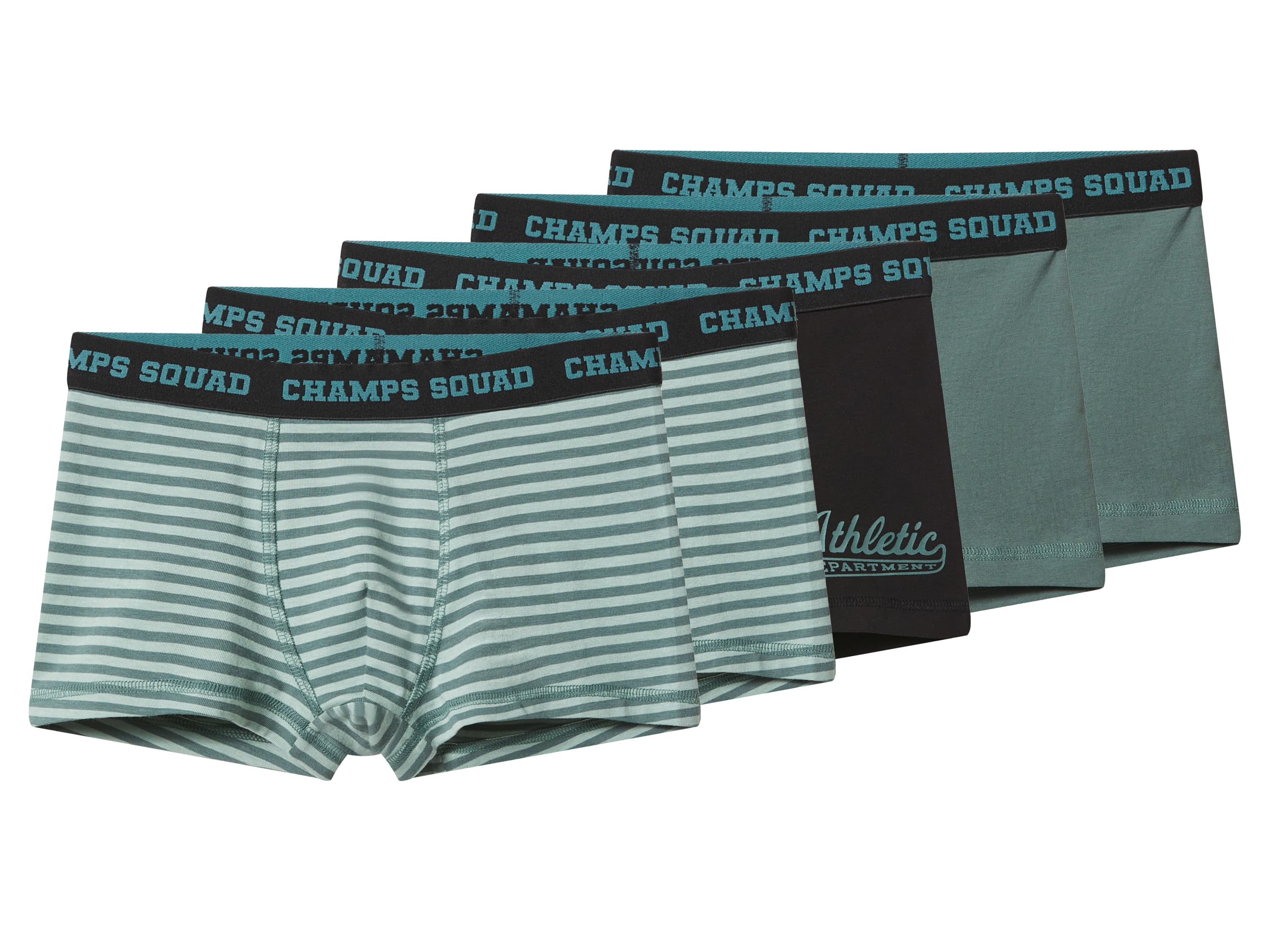 esmara® Chlapčenské boxerky, 5 kusov (zelená, 146/152)