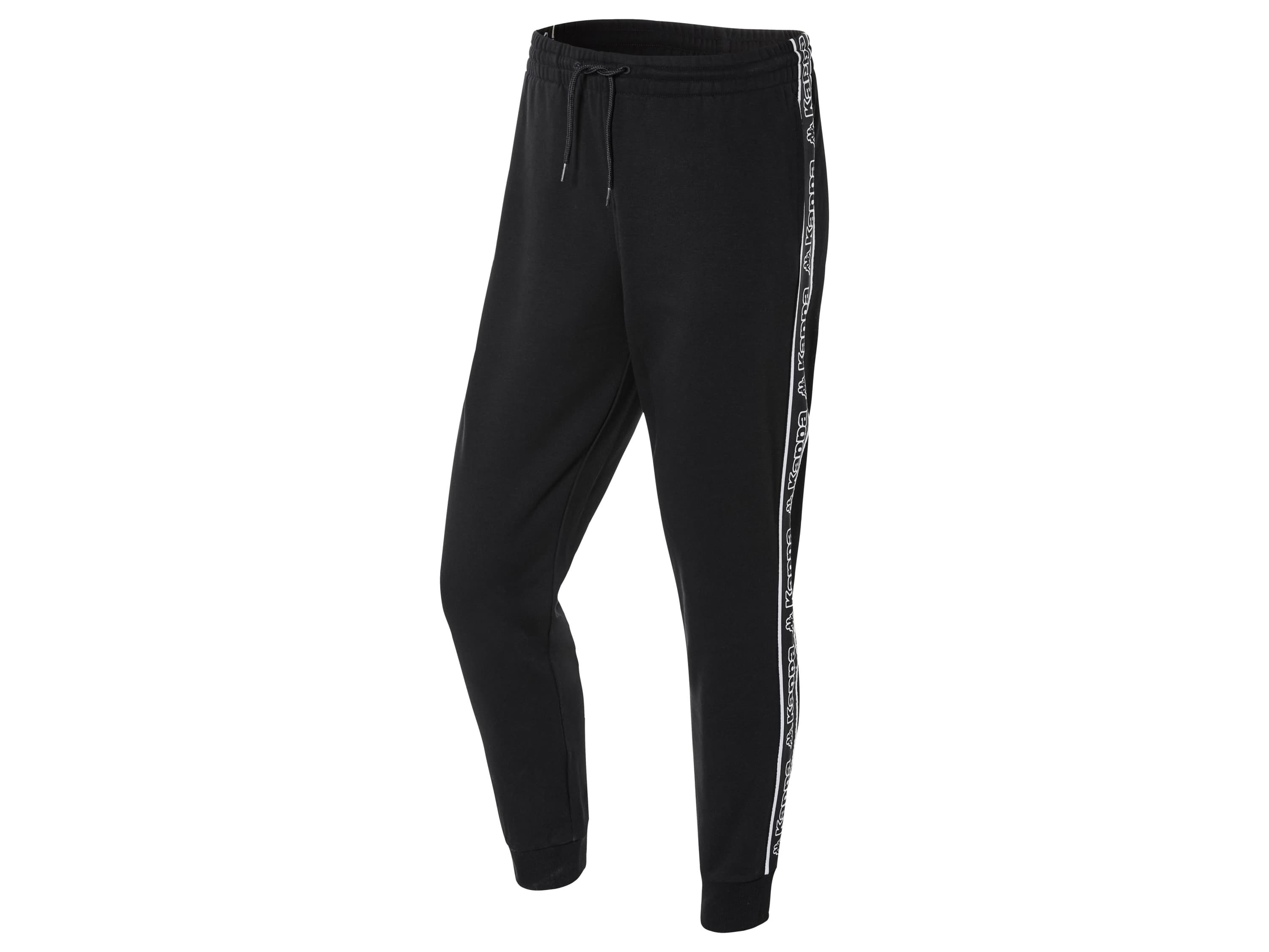 Kappa Pánske tepláky Regular Fit (XL, čierna) 1