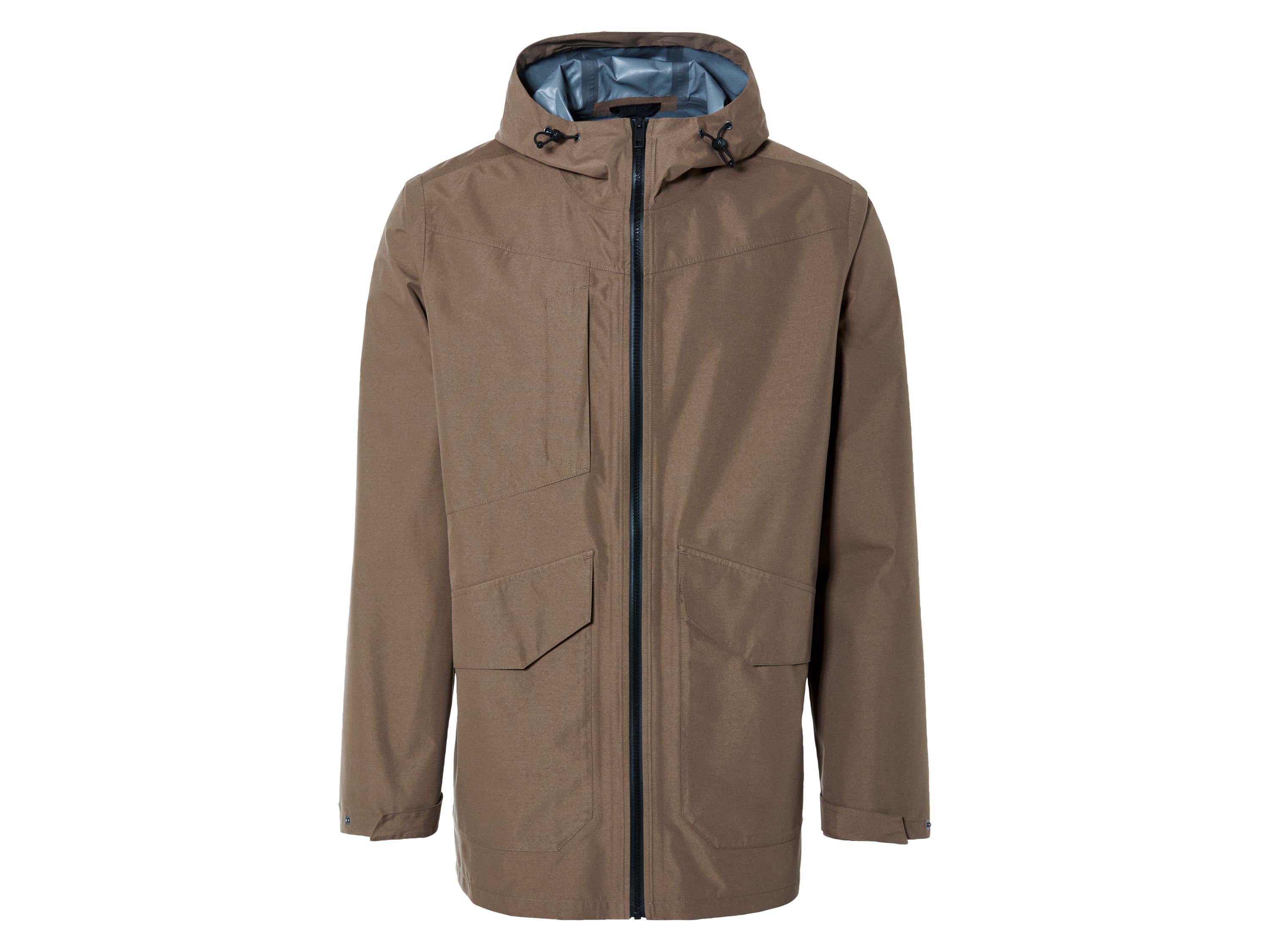 LIVERGY® Pánska parka do dažďa (M (48/50), hnedá) 1