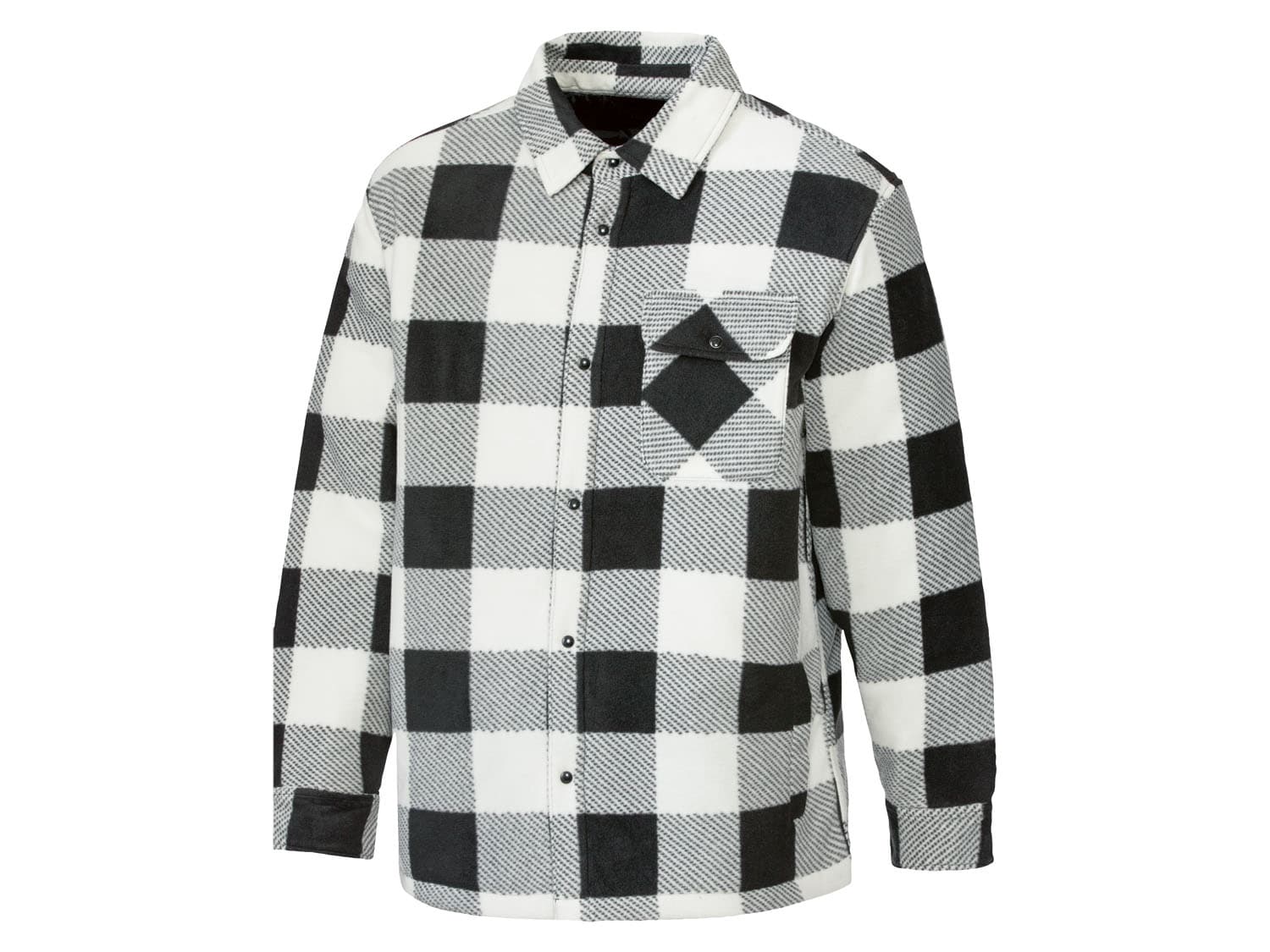 PARKSIDE® Pánska košeľová bunda (biela, M (48/50))