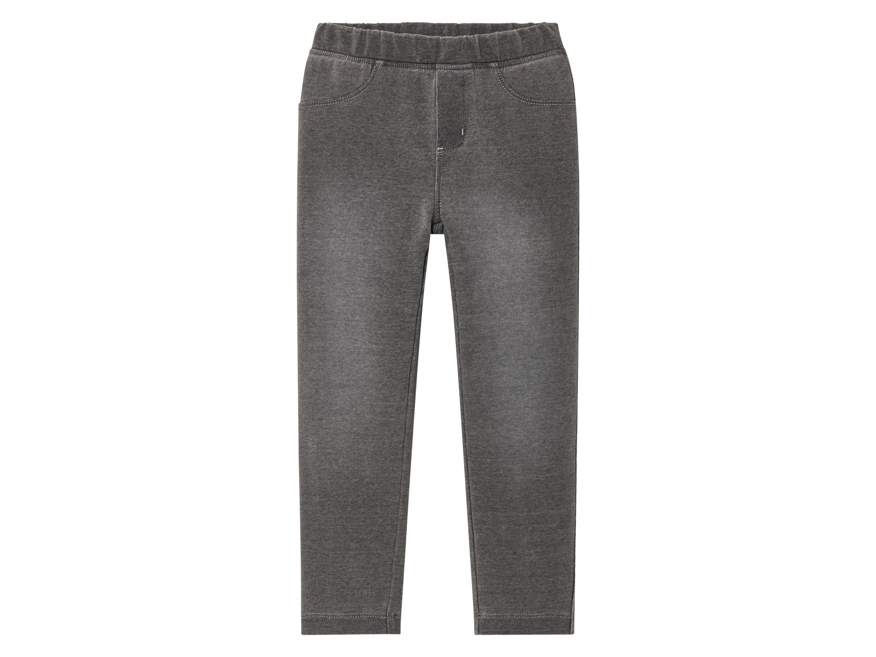 lupilu® Dievčenské džegínsy (98/104, sivá) 1