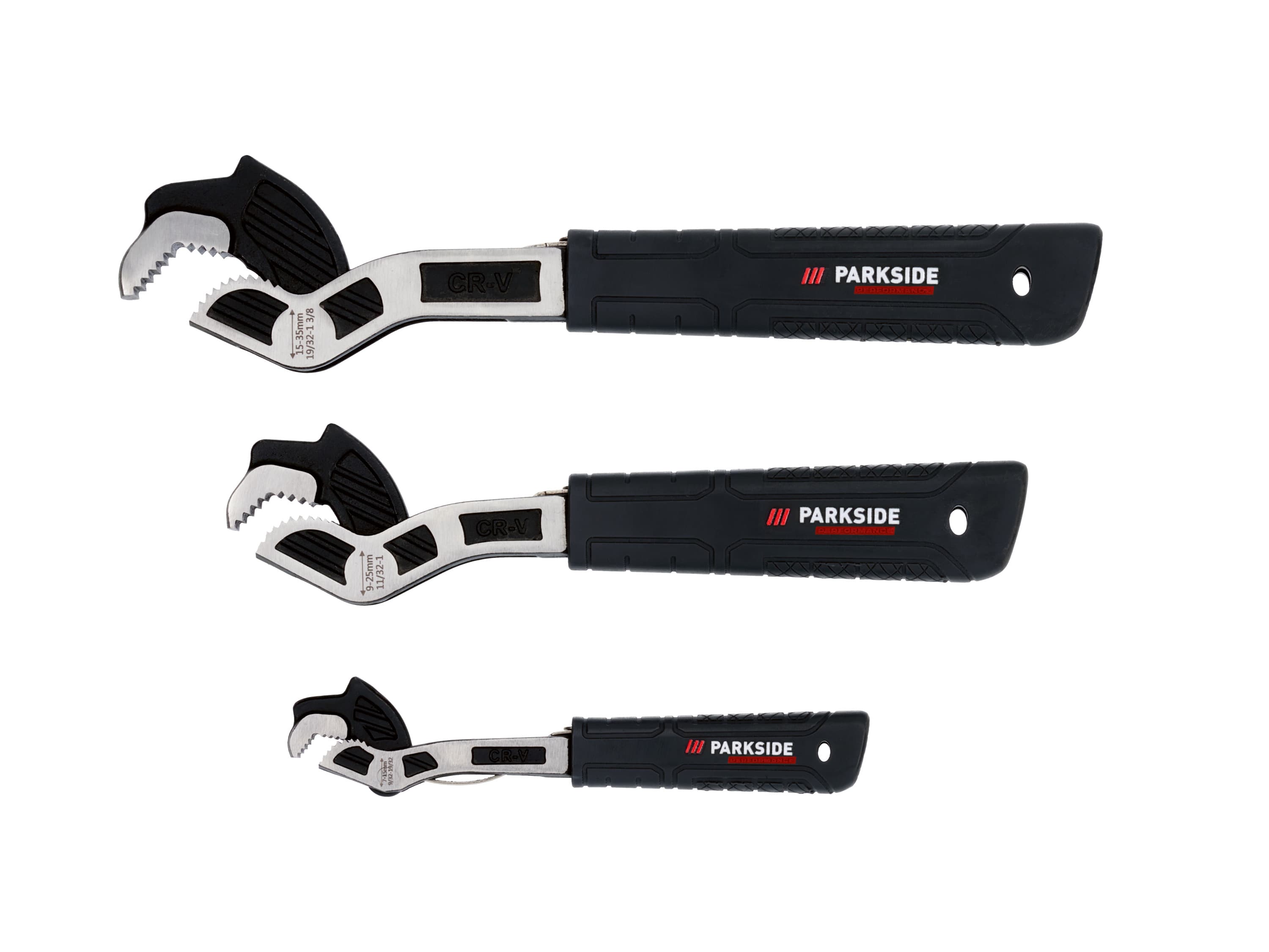 PARKSIDE PERFORMANCE® Súprava otvorených kľúčov, 3-dielna