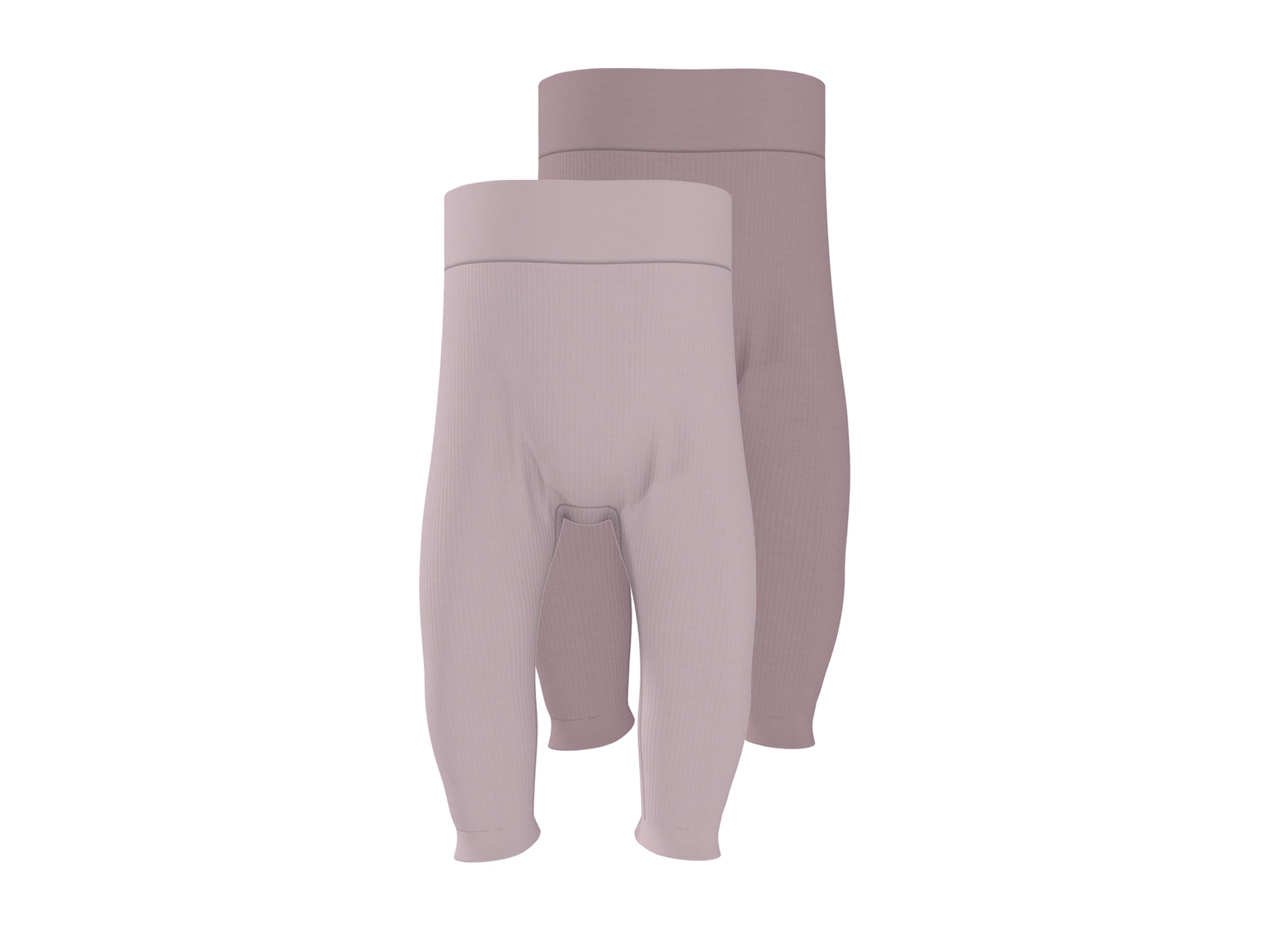 LUPILU® Tepláky pre bábätká, 2 kusy (Ružová, 50/56)