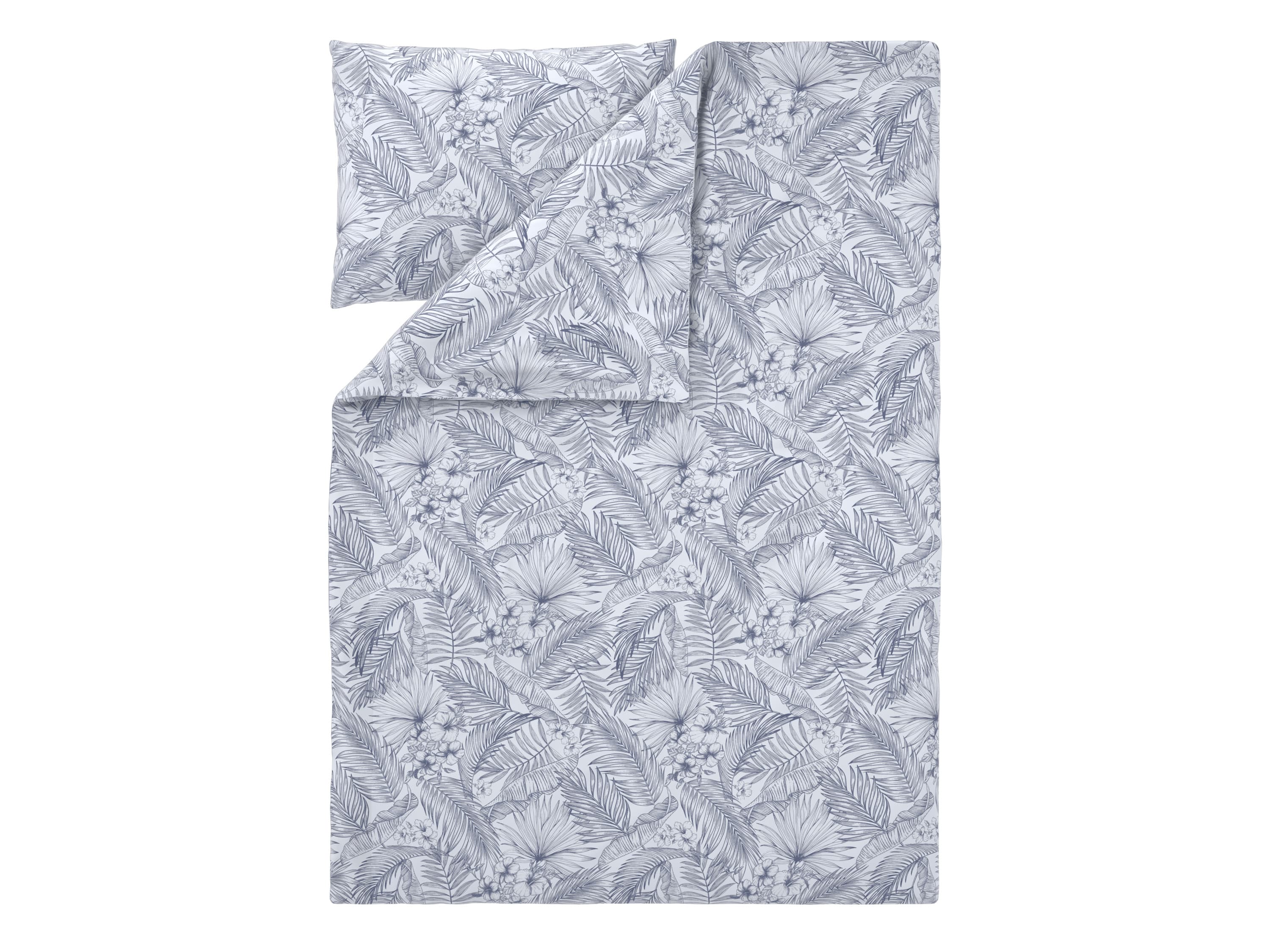 LIVARNO® Posteľná bielizeň z bavlny Renforcé, 140 x 200 cm (navy modrá) 1