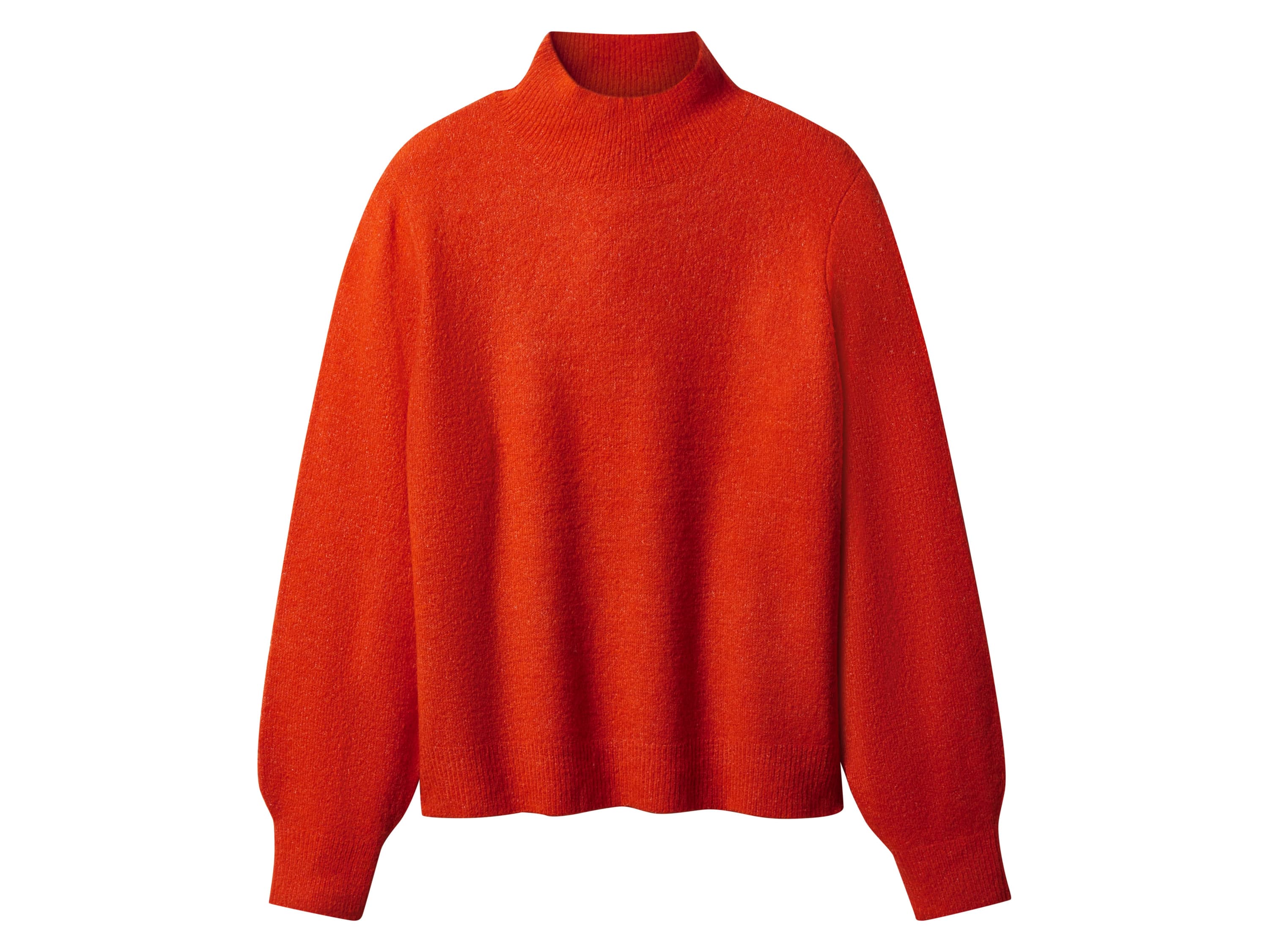 esmara® Dámsky pletený pulóver (oranžová, S (36/38)) 1