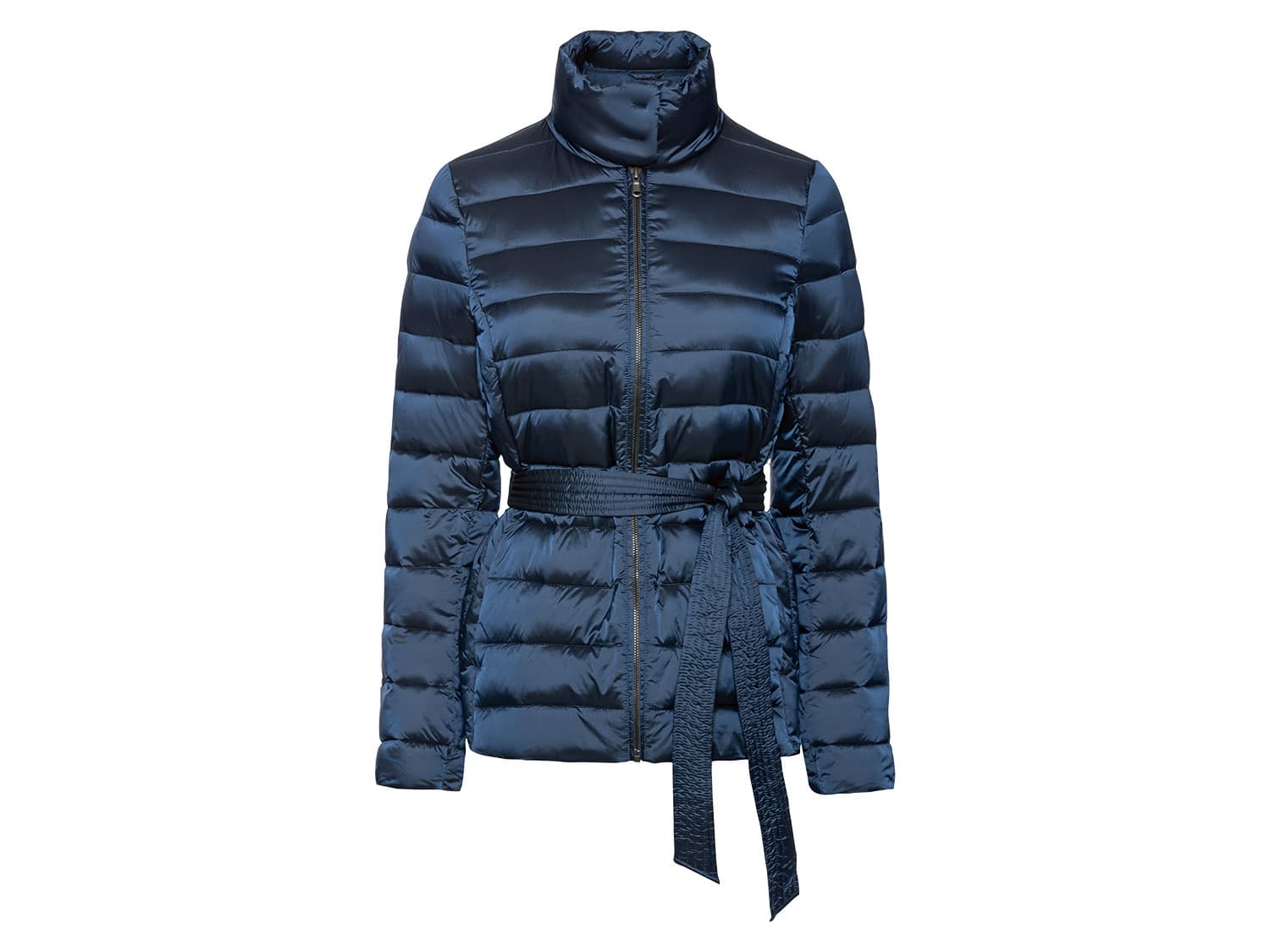 esmara® Dámska bunda s opaskom (M (40/42), navy modrá) 1