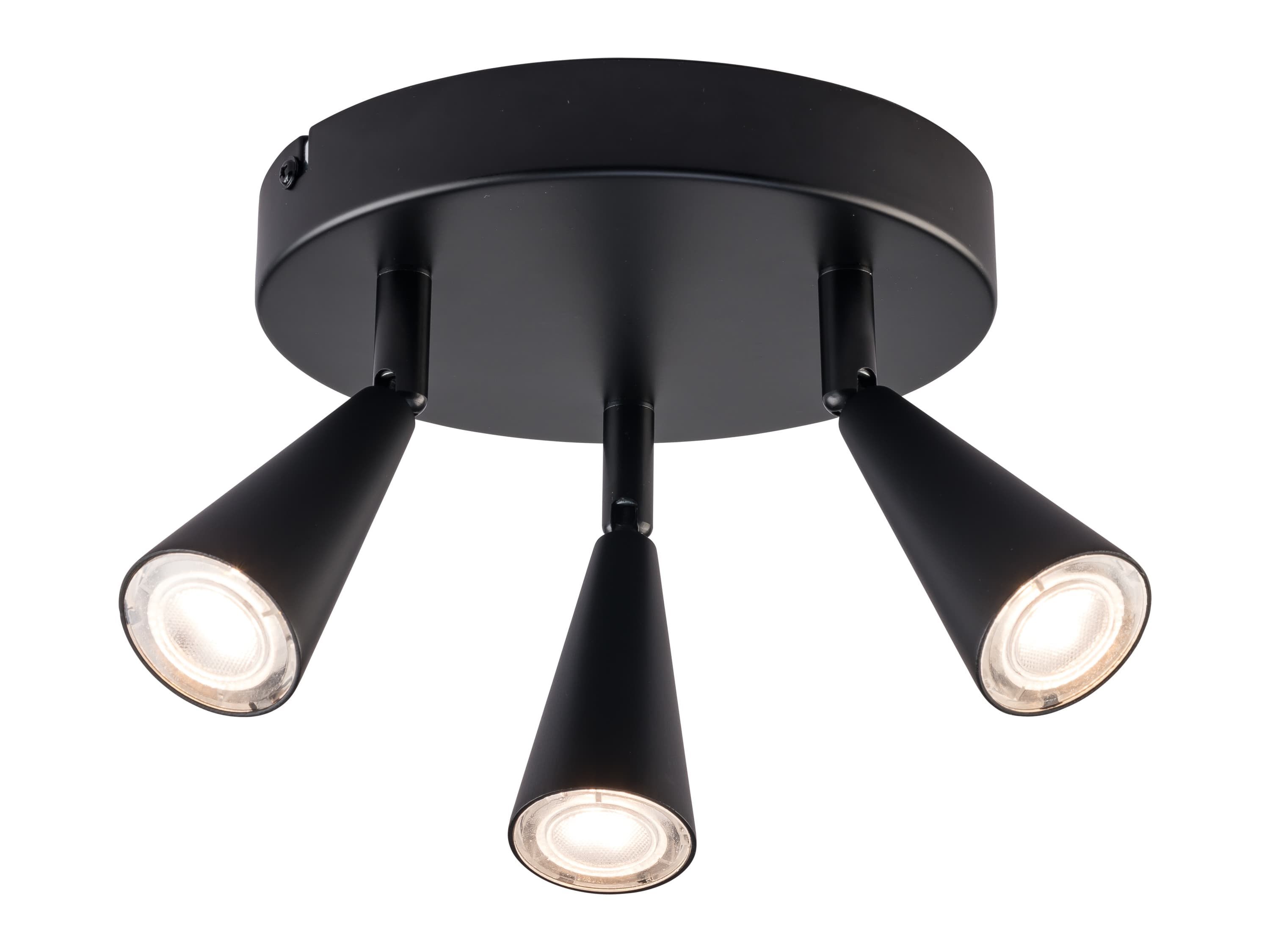 LIVARNO home Stropné LED svietidlo (okrúhly tvar/čierna) 1