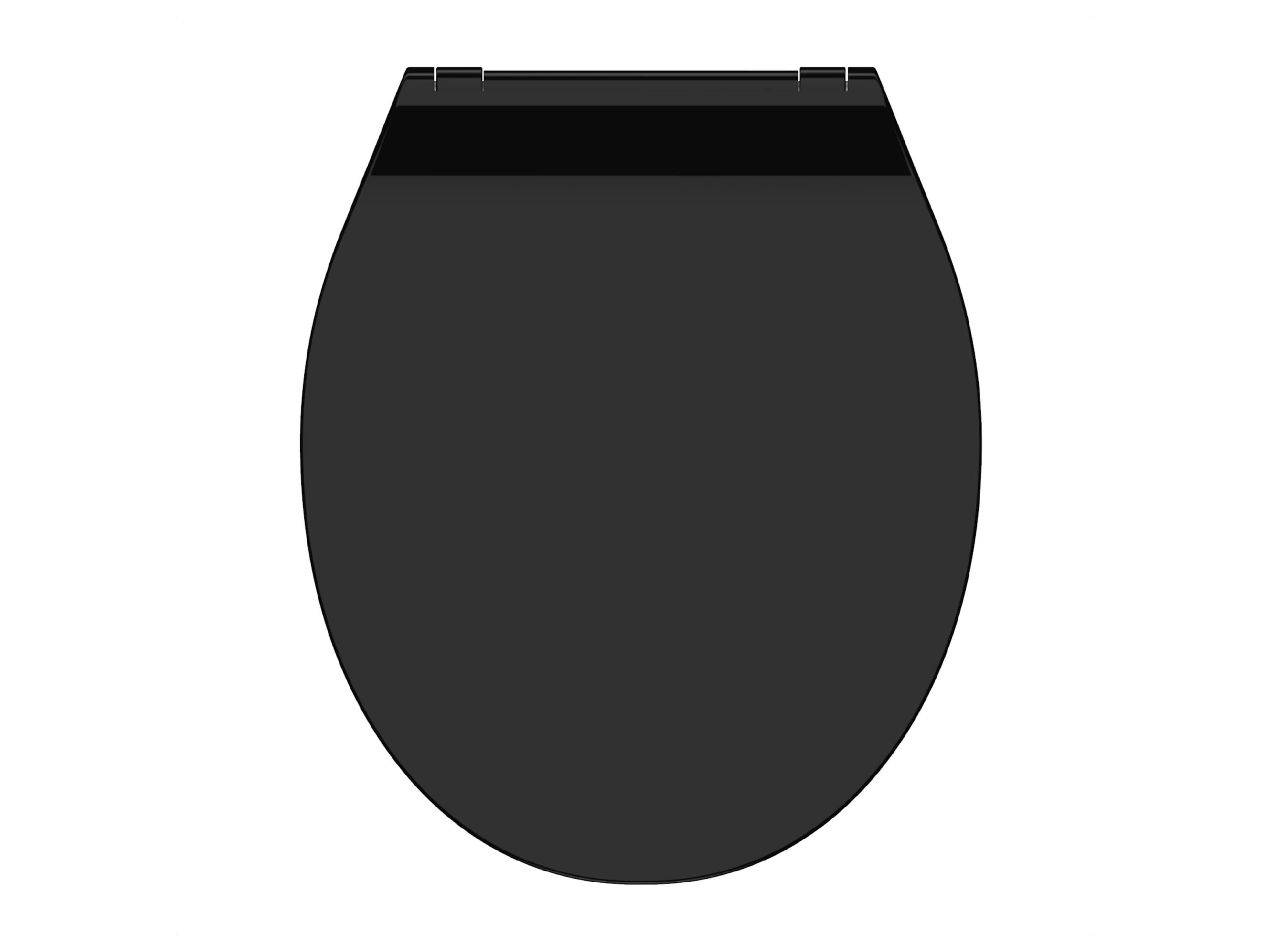 Schütte WC doska SLIM (čierna)