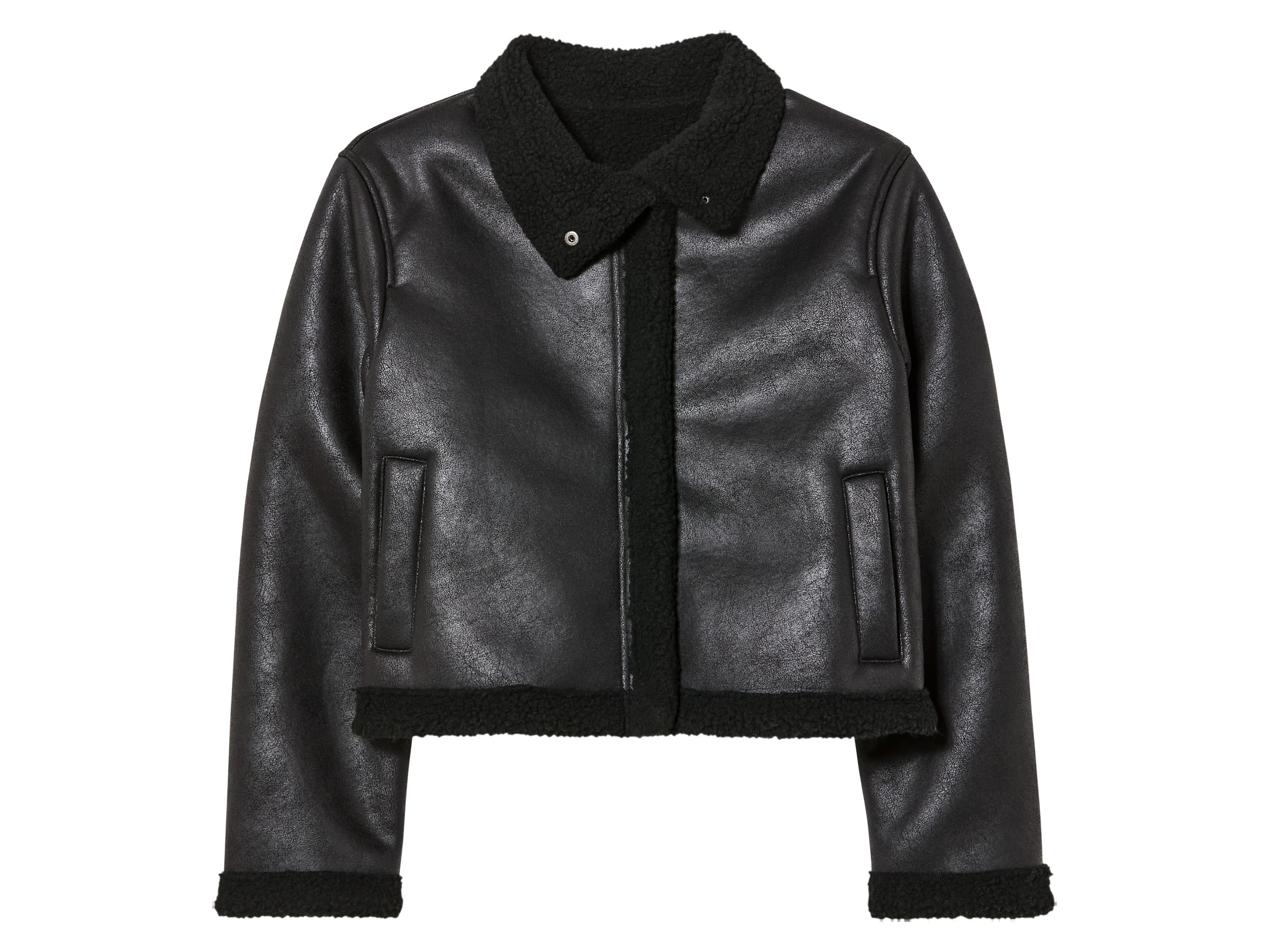 pepperts!® Dievčenská bunda Biker (152, čierna) 1