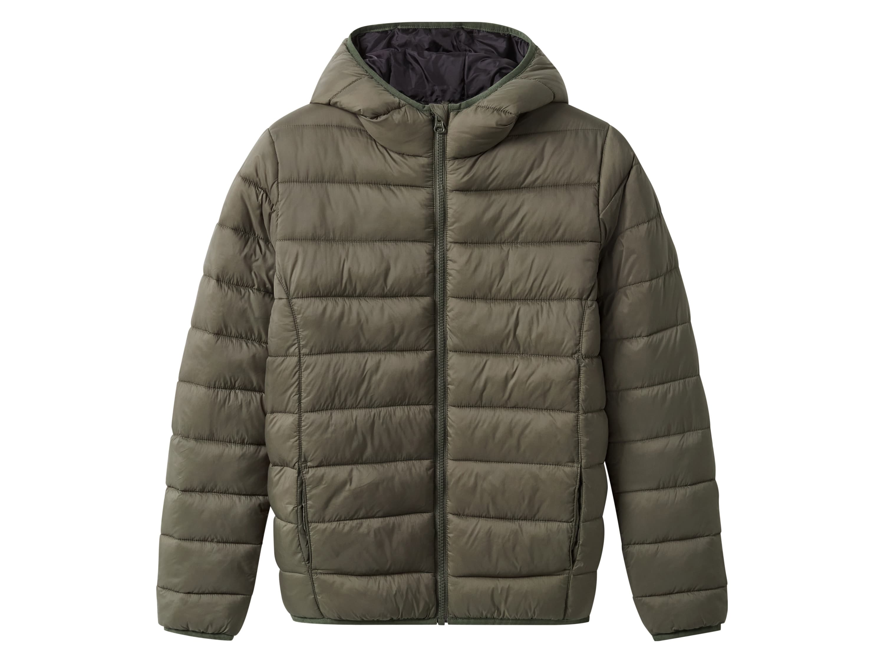 esmara® Chlapčenská ľahká bunda (tmavozelená/čierna, 146/152) 1