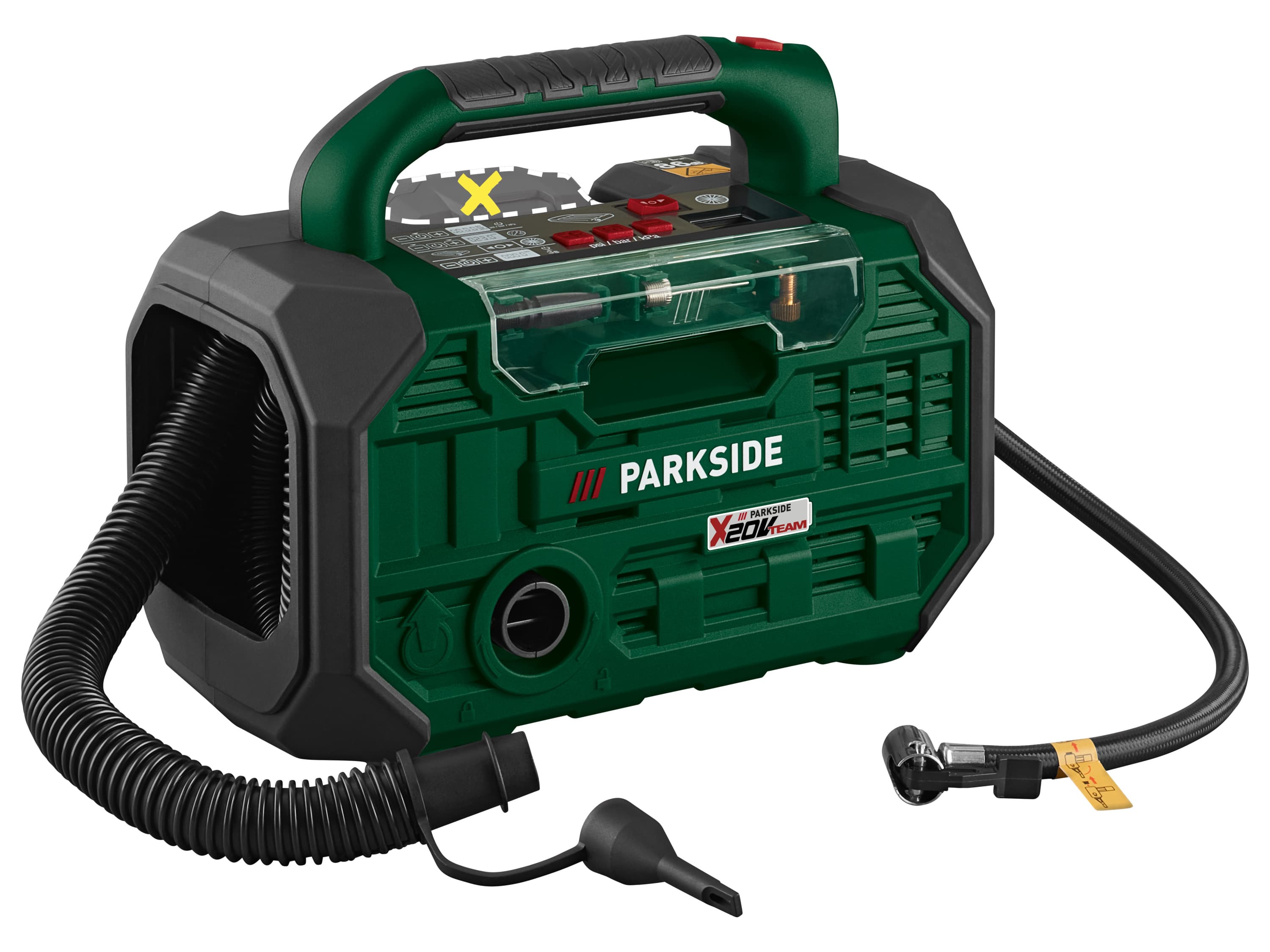 PARKSIDE® Aku kompresor a pumpa 20 V PKA 20-Li C3 - bez akumulátora