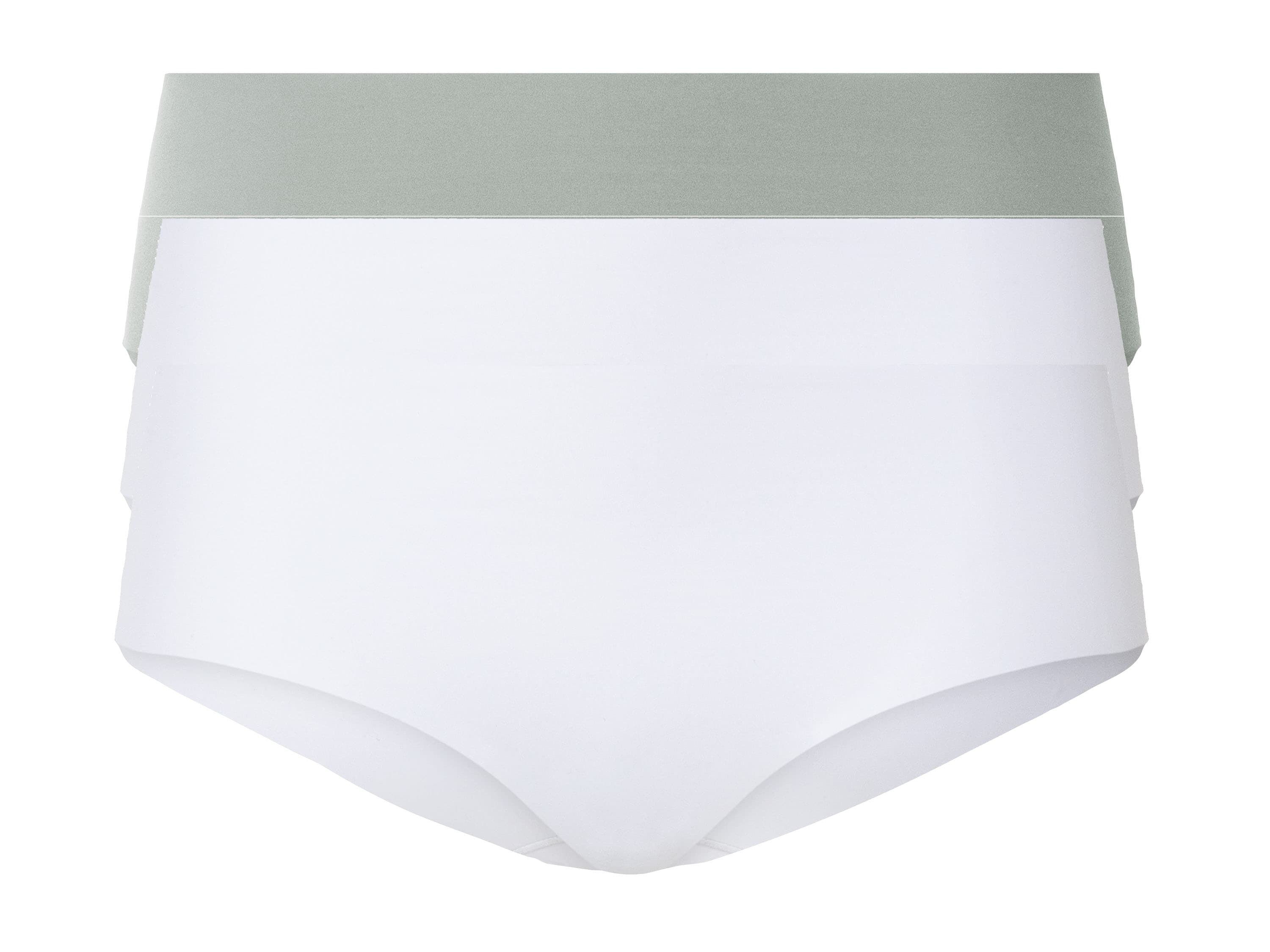 esmara® Dámske bedrové nohavičky, 3 kusy (M (40/42), mentolová/biela) 1