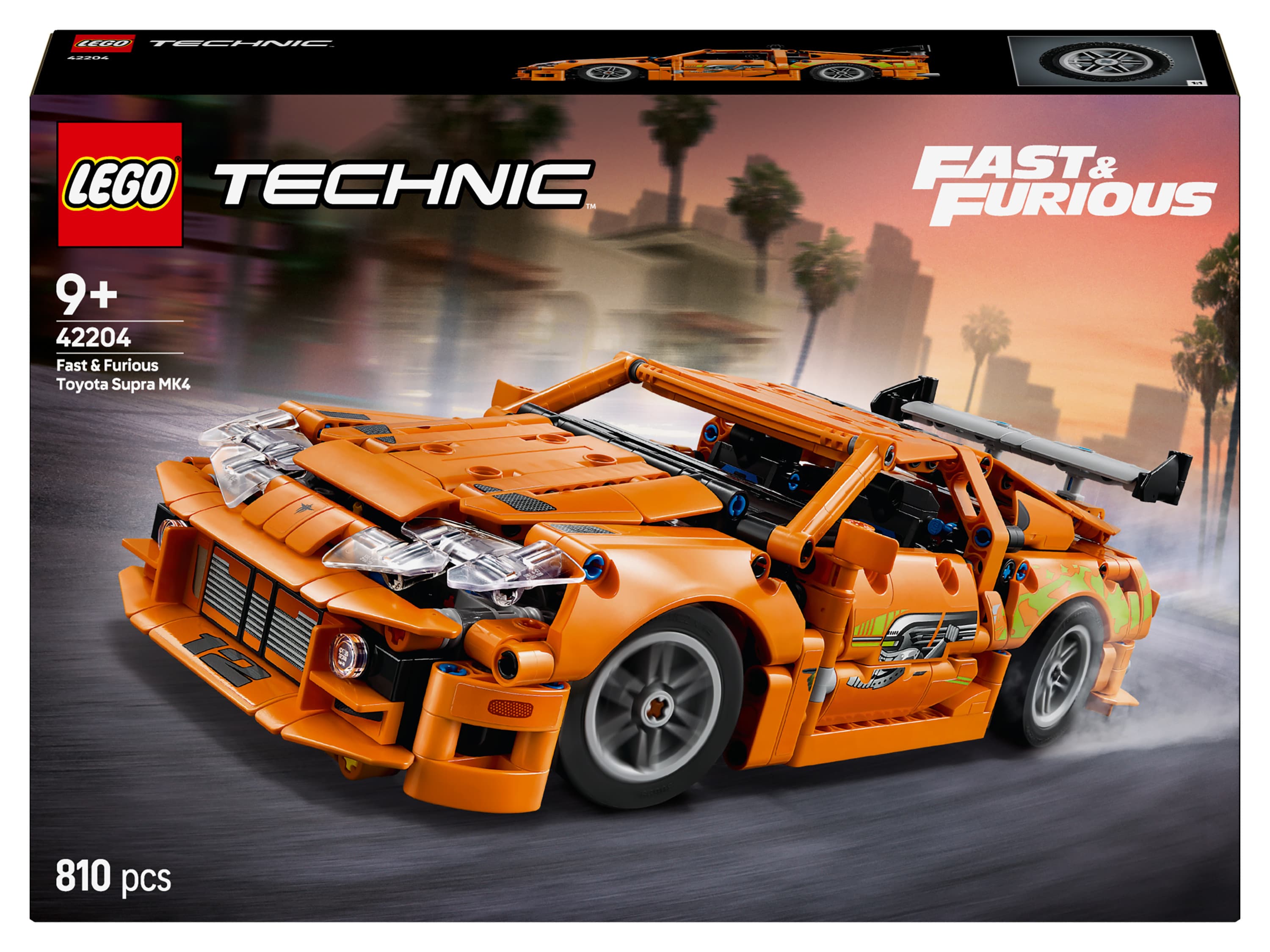 LEGO® TECHNIC 42204 Rýchlo a zbesilo Toyota Supra MK4