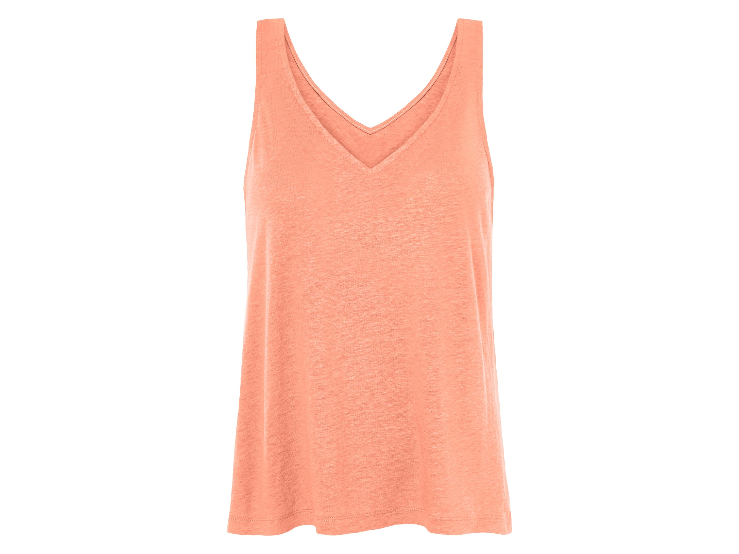 esmara® Dámsky ľanový top (marhuľová, S (36/38)) 1