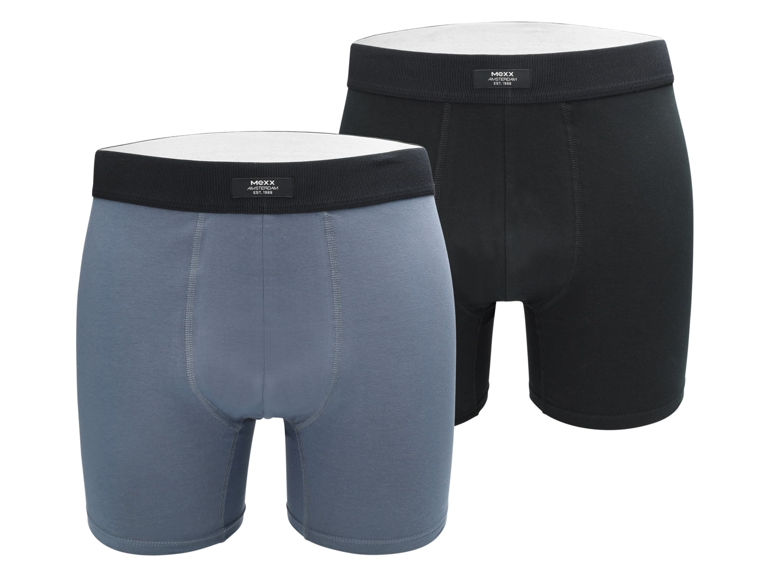 MEXX Pánske boxerky, 2 kusy (navy modrá/modrá, M) 1