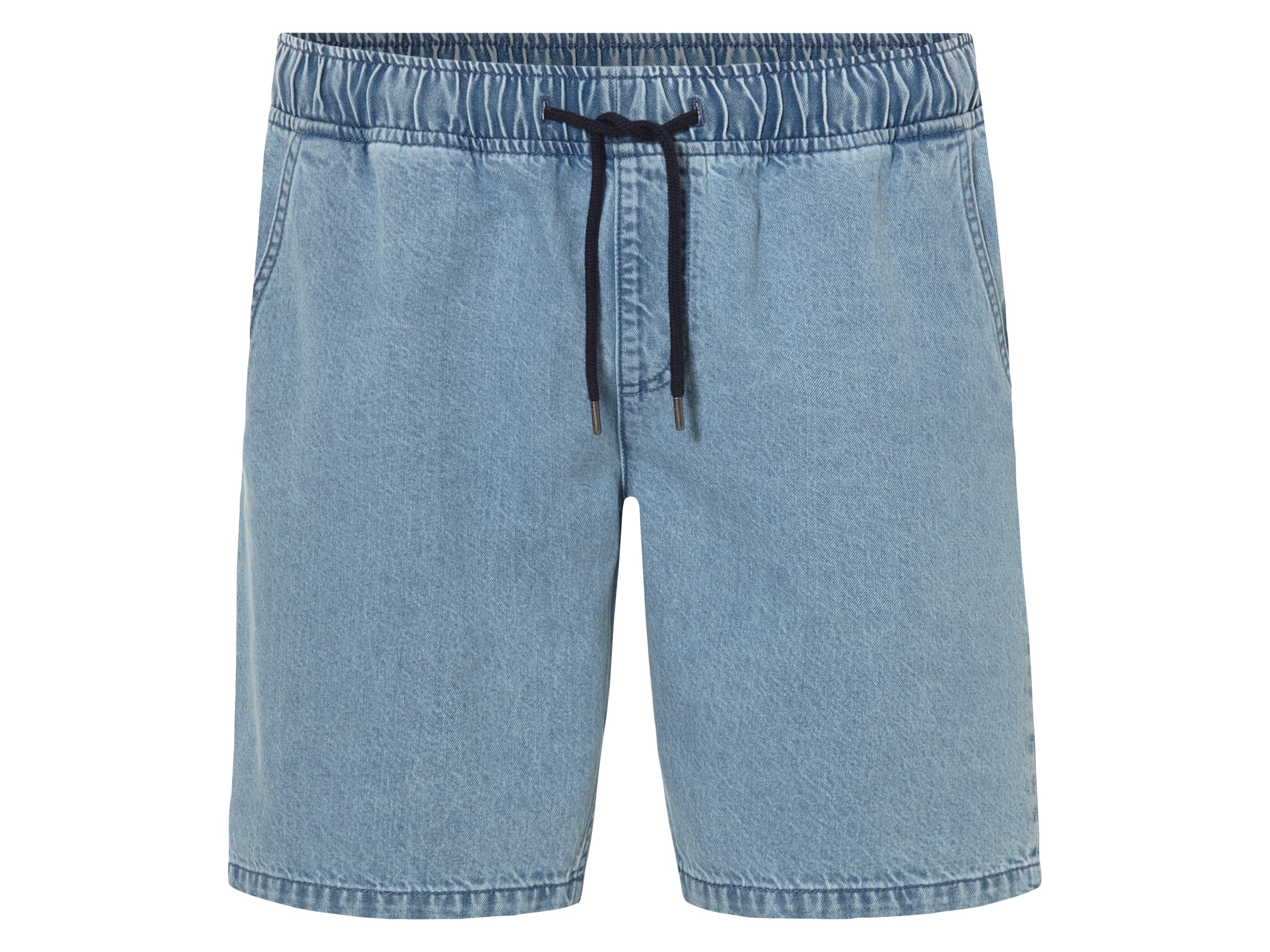 LIVERGY® Pánske rifľové šortky (bledomodrá, M (48/50))