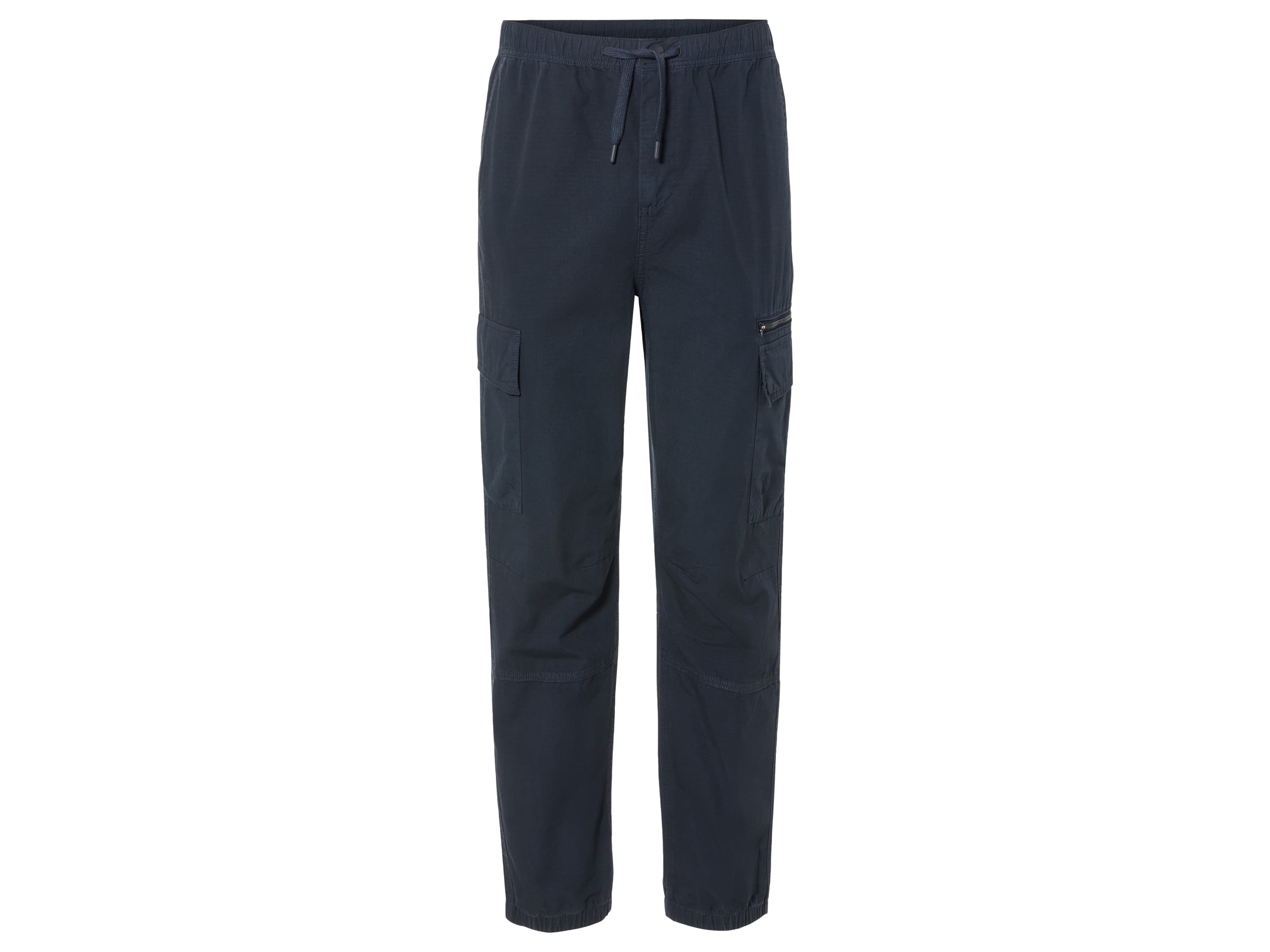 LIVERGY® Pánske cargo nohavice (námornícka modrá, L (52/54)) 1