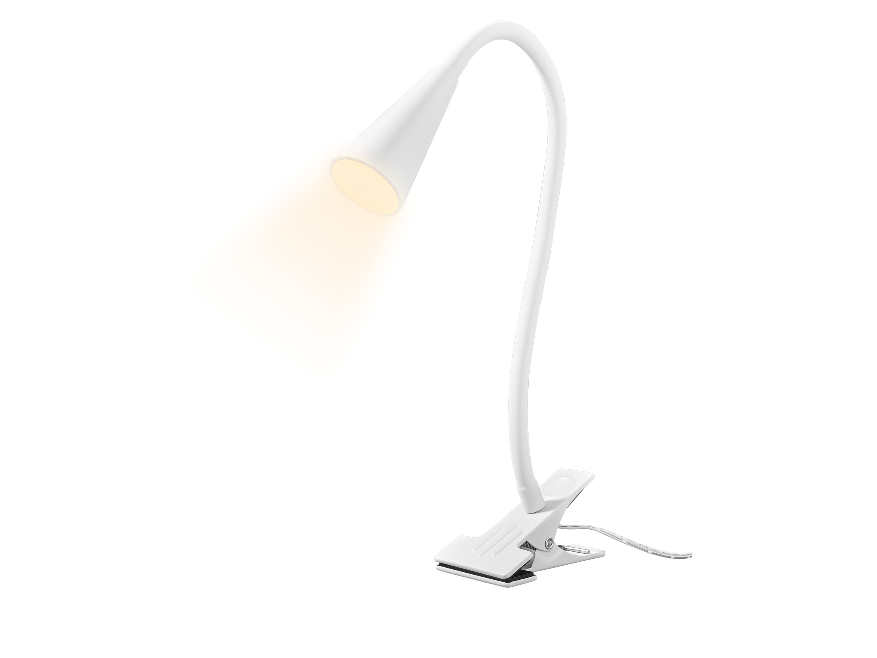 LIVARNO® Upínacia LED lampa (LED lampa so sponou, biela)