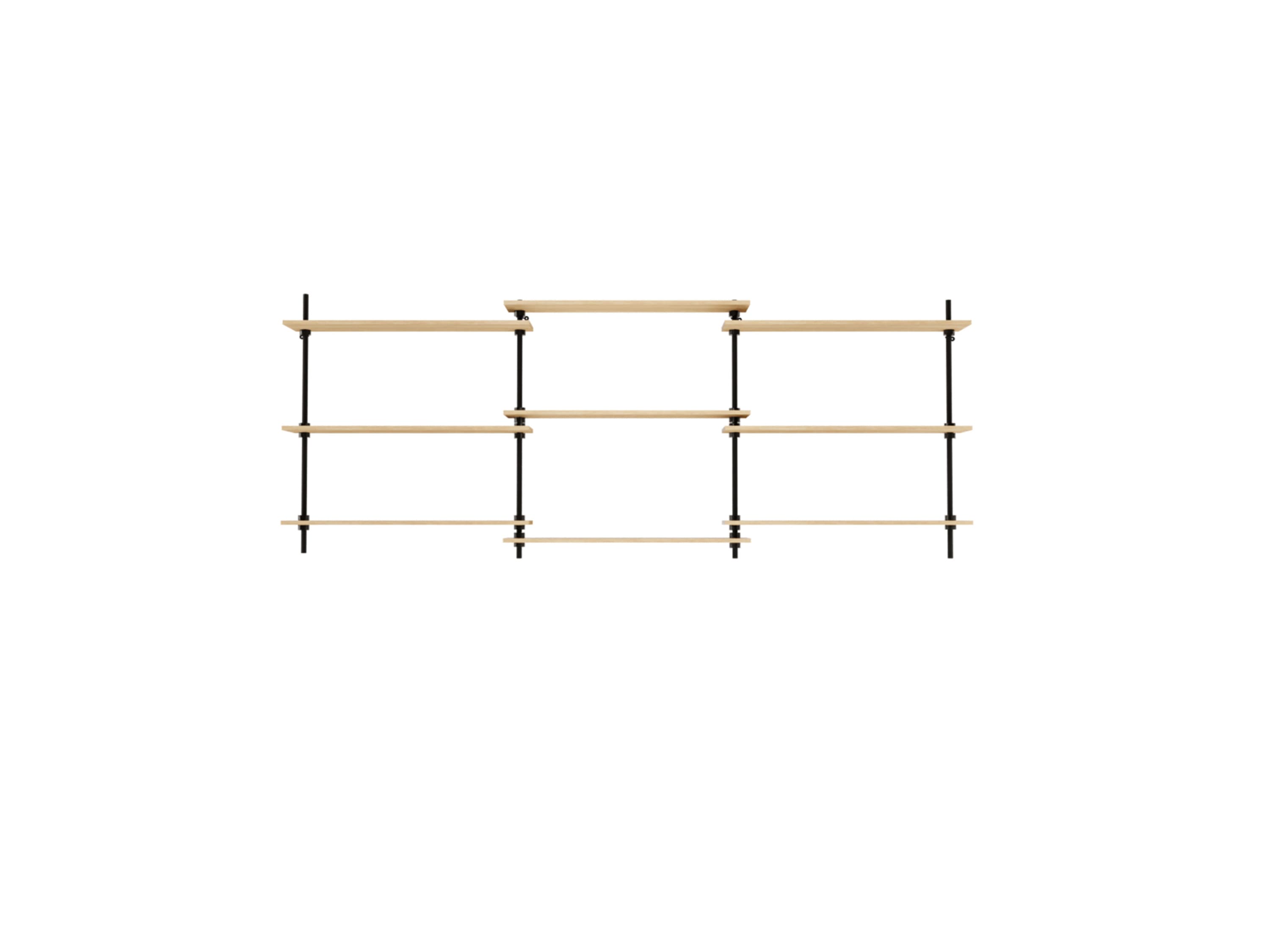 AR SHELVING Nástenný regálový systém DECO (92,5 x 235 x 17,5 cm) 1