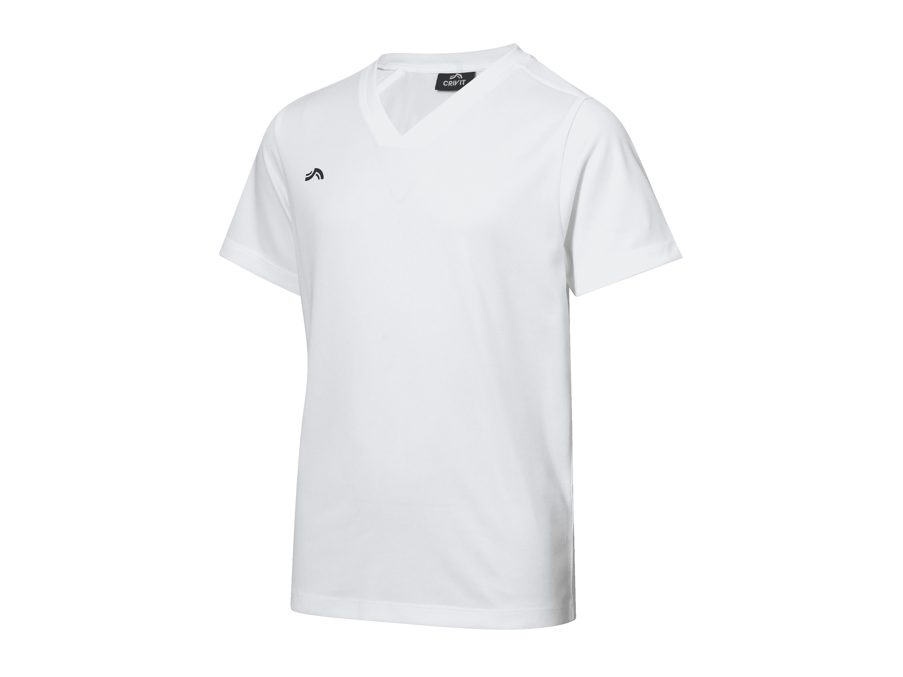 CRIVIT Detský futbalový dres (biela, 110/116) 1