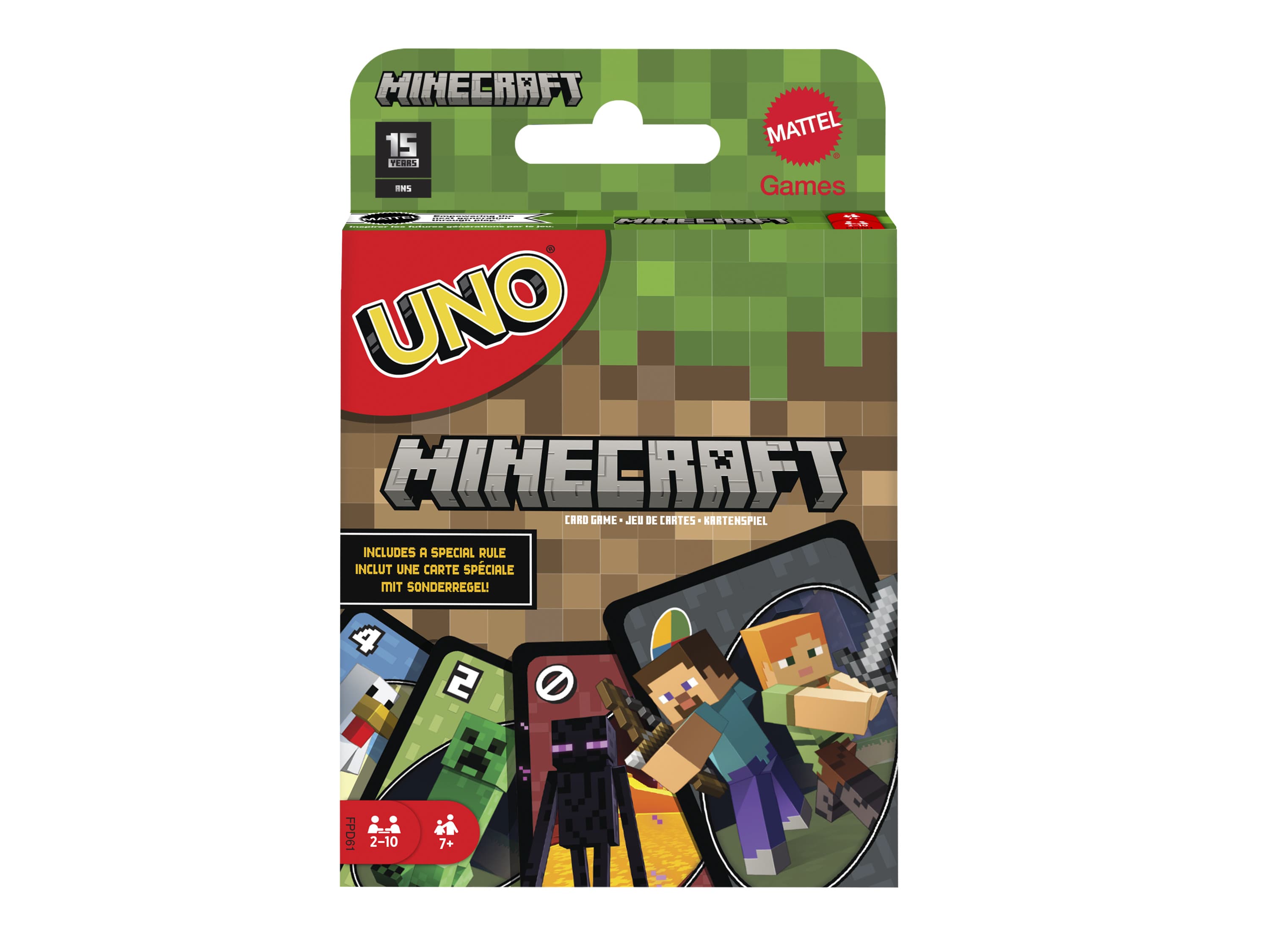 MATTEL UNO karty Minecraft