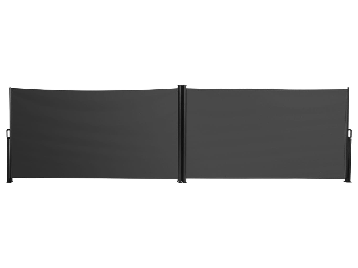 LIVARNO home Dvojitá bočná markíza, 160 x 600 cm, antracitová