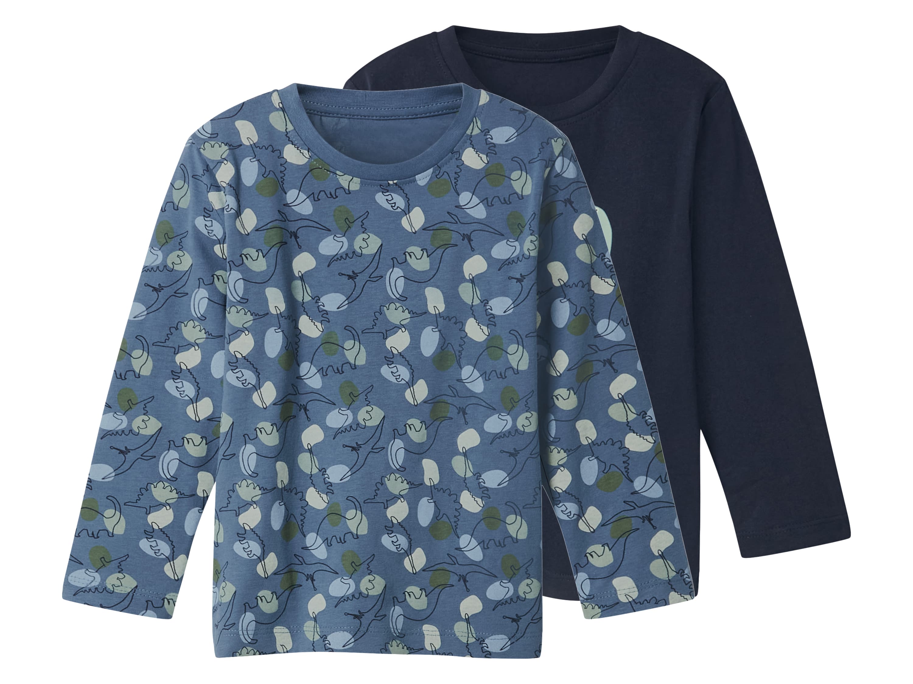 lupilu® Detské tričko, 2 kusy (navy modrá, 86/92) 1