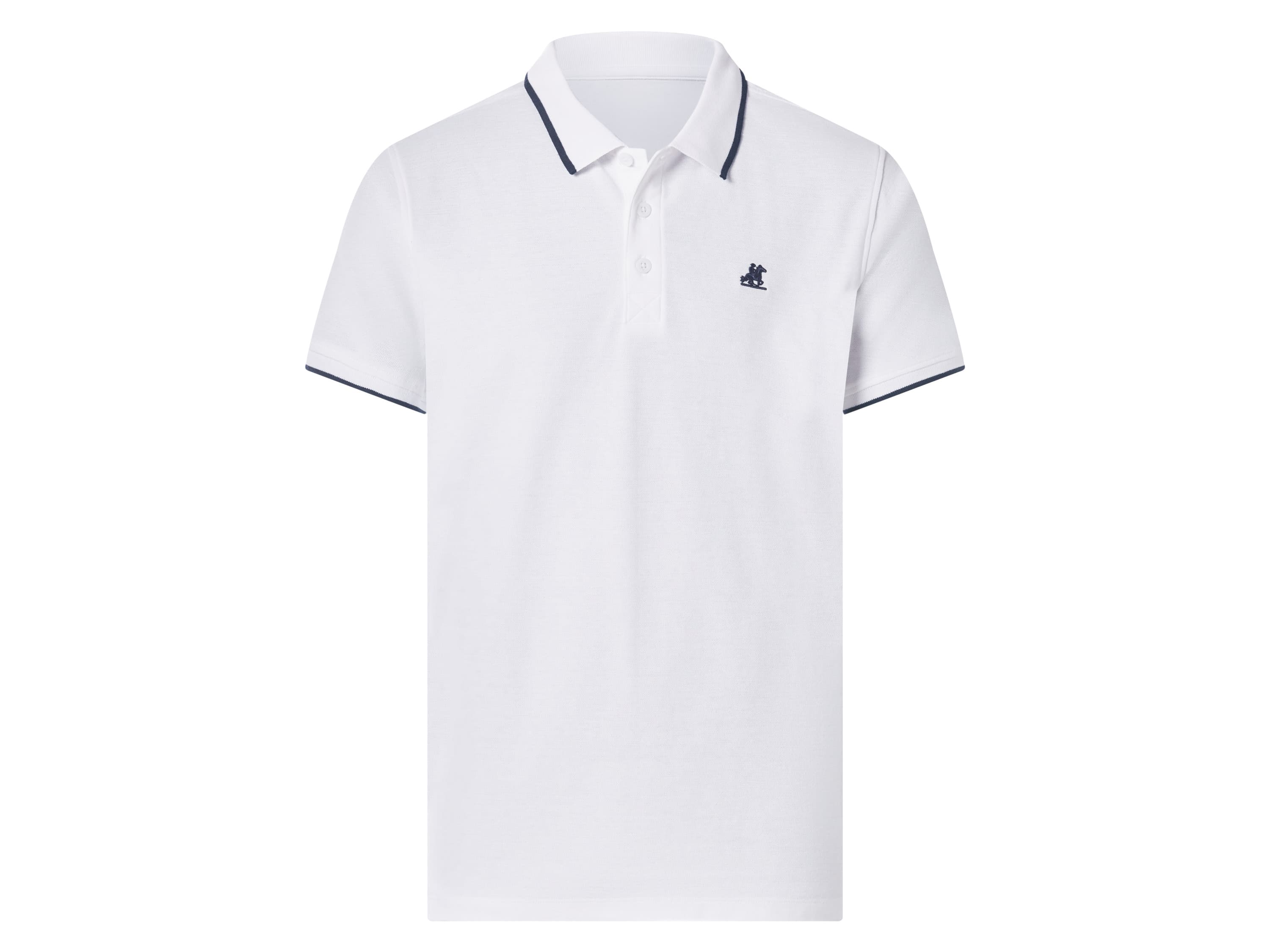 ESMARA MEN Pánske polotričko Slim fit  (biela, M (48/50)) 1