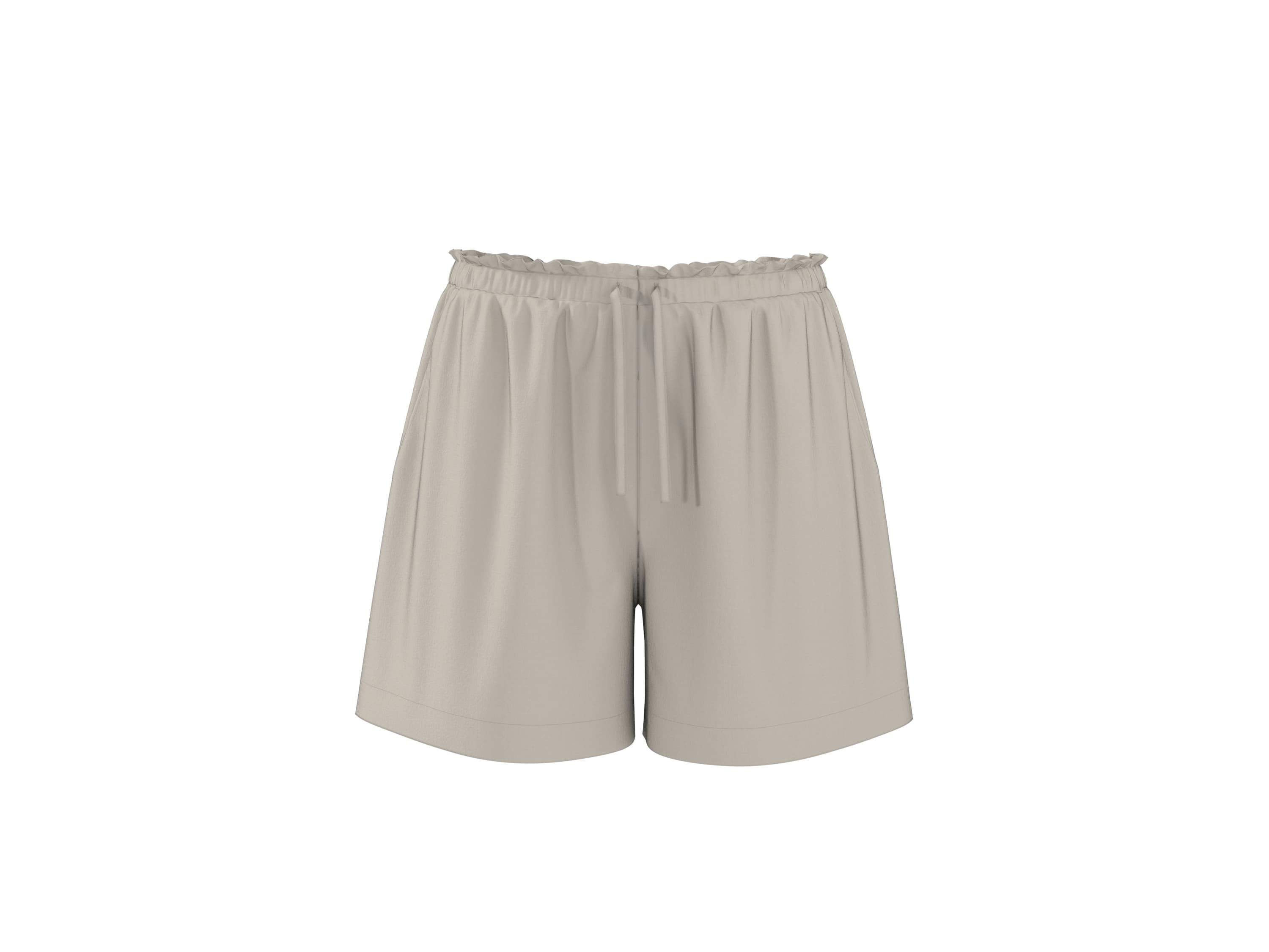 esmara® Dámske šortky s ľanom Premium (béžová, M (40/42)) 1
