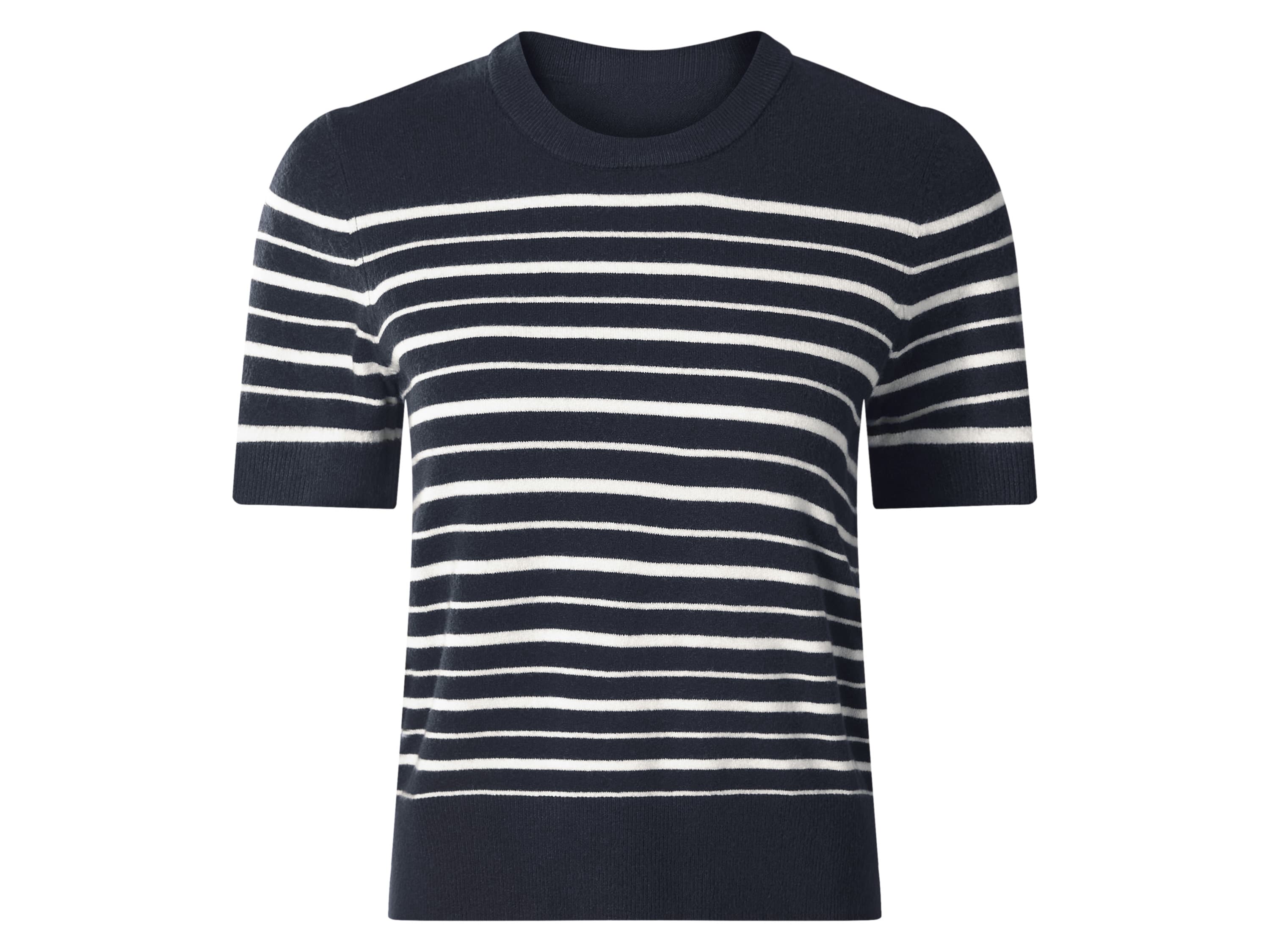esmara® Dámske pletené tričko (navy modrá, M (40/42))