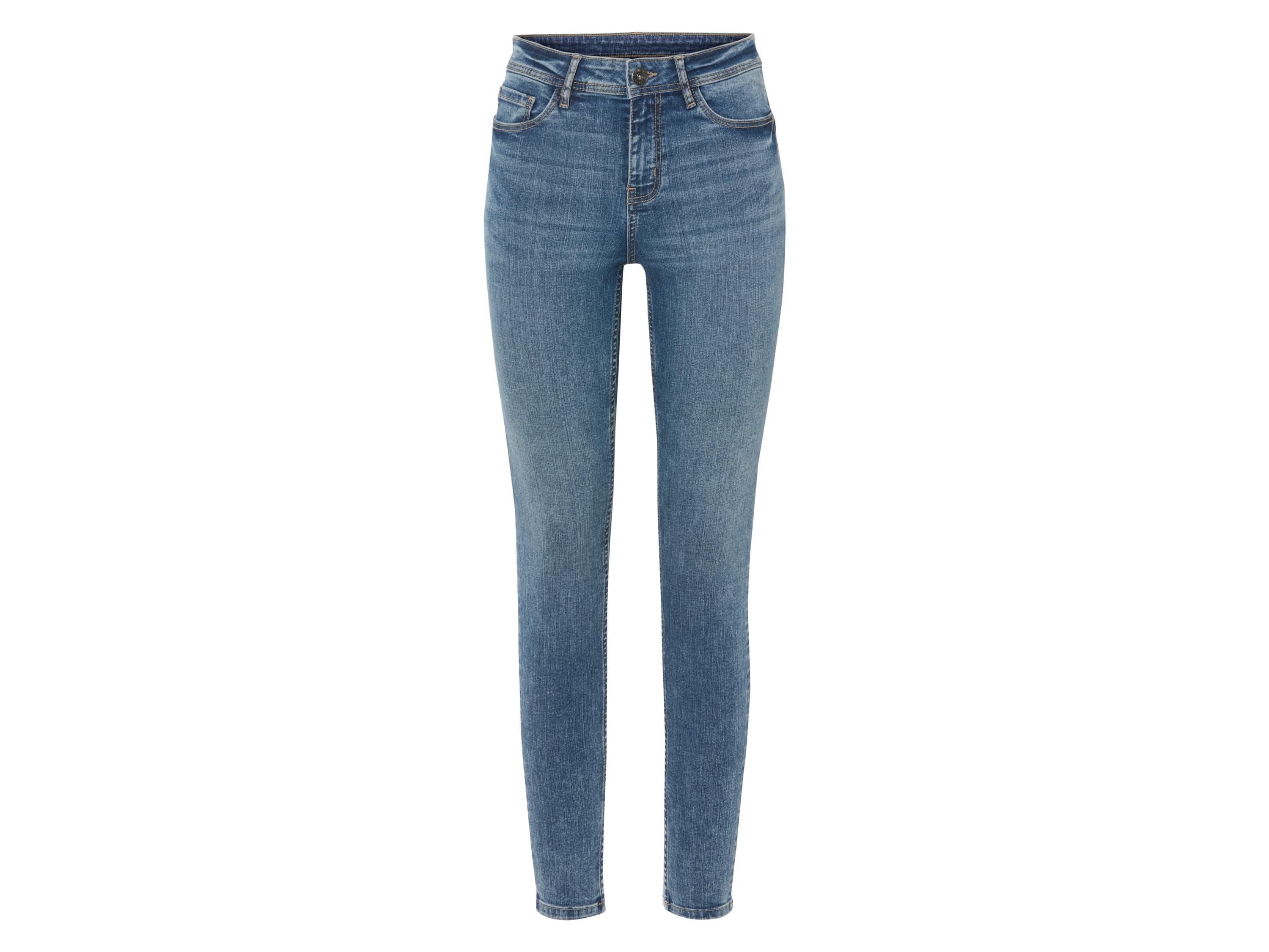 esmara® Dámske rifle „Push-up Super Skinny“ (34, modrá) 1