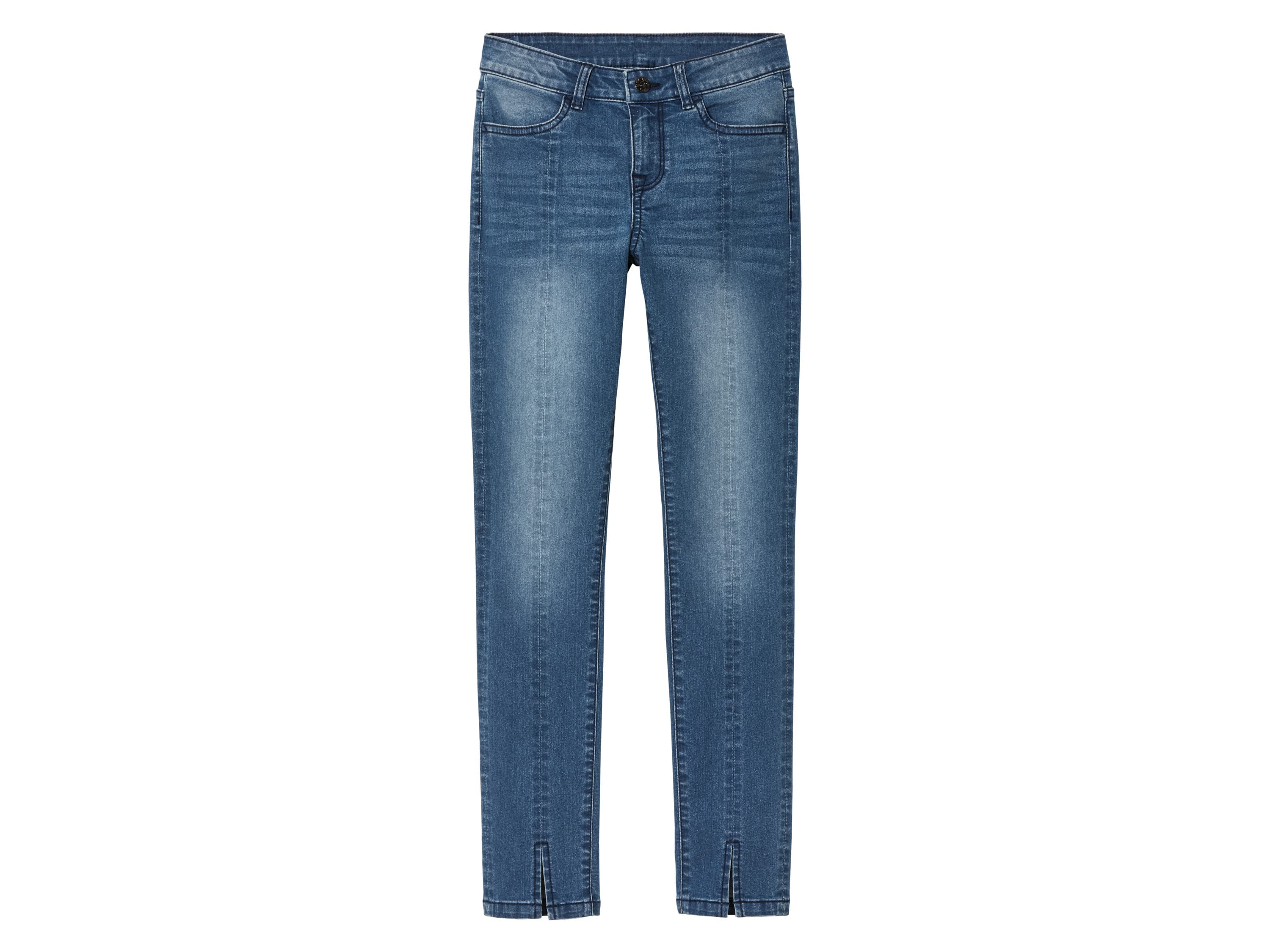 pepperts!® Dievčenské rifle „Skinny Fit“ (modrá, 164)