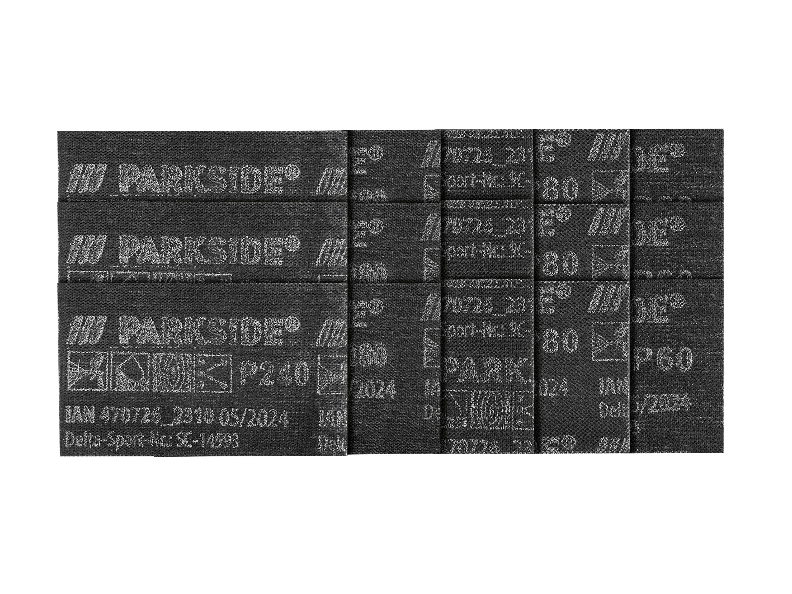 PARKSIDE PERFORMANCE® Súprava brúsnych mriežok (súprava na vibračnú brúsku)