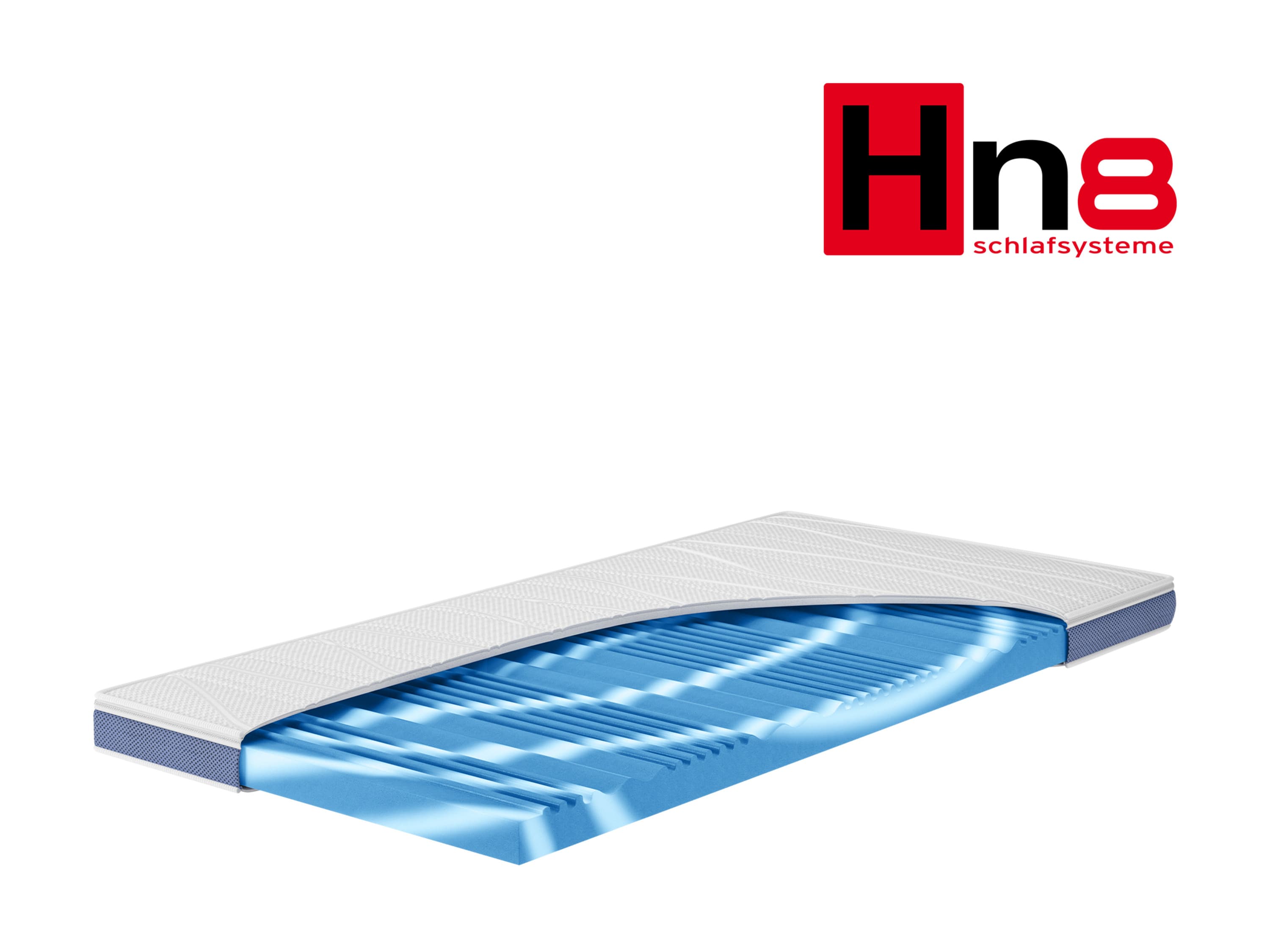 Hn8 Schlafsysteme 7-zónový vrchný gélový matrac Surf 100 (H2, 100 x 200)