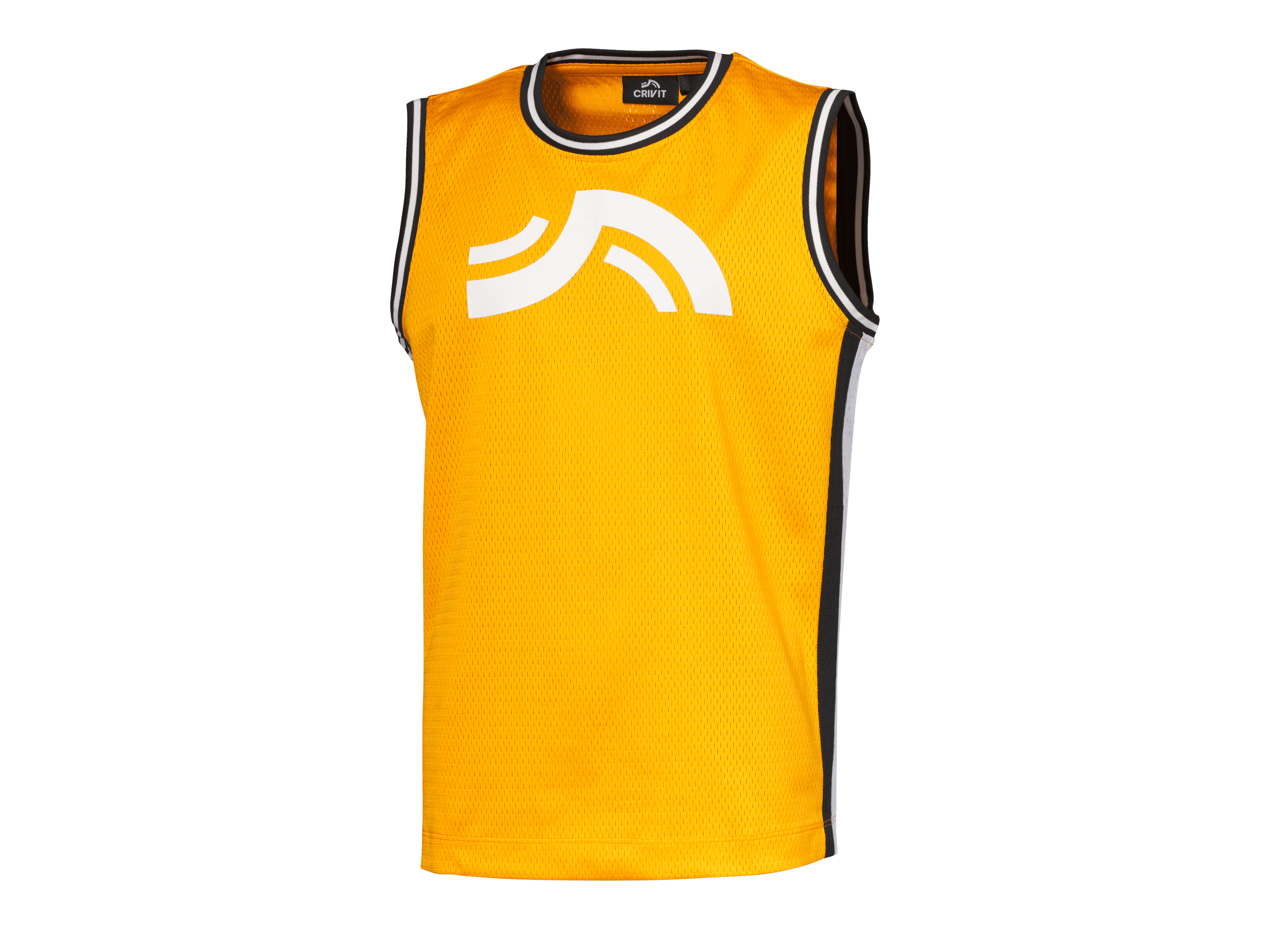 CRIVIT Detský funkčný basketbalový top (oranžová, 122/128) 1