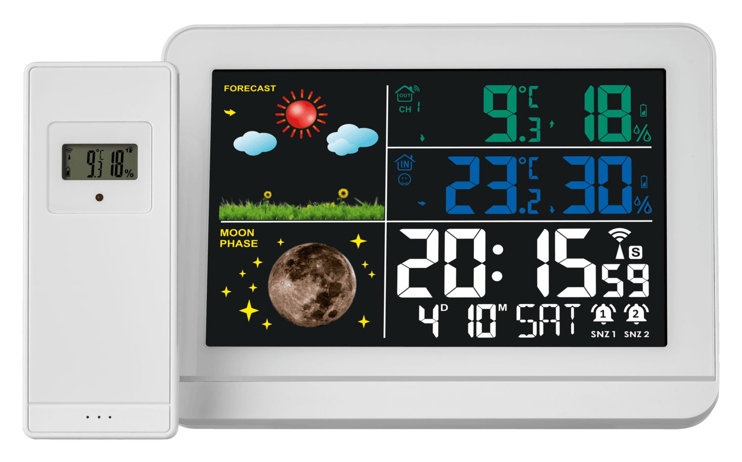 LIVARNO home Meteostanica (biela) 1